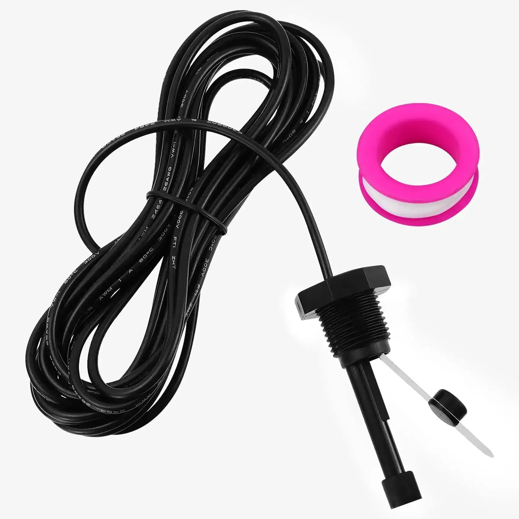 GLX-FLO-RP Flow Switch Assembly For Hayward Goldline Aquarite Salt Systems Heavy-Duty Metal Induction Structure Pool Flow Sensor With 15-Foot Cable Replaces OEM Parts And Works With Salt Cells And Chlorine Generators - Image 3