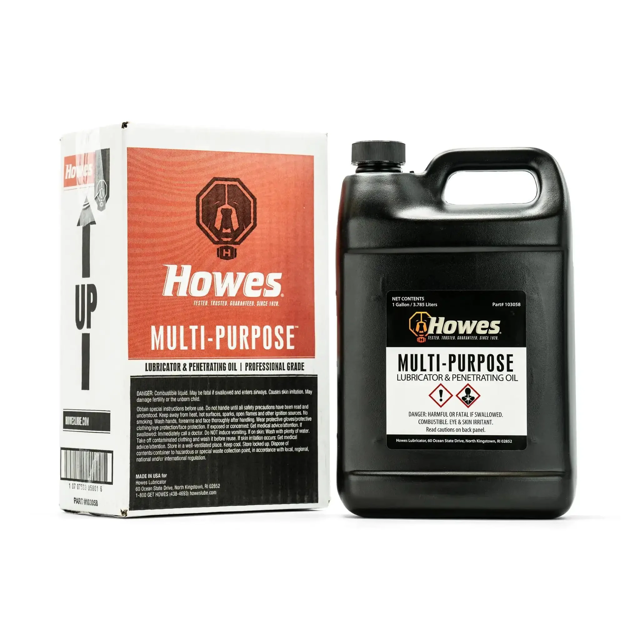 Go To All Purpose Lubricant And Penetrating Oil, 1 Gallon, Petroleum Based, Lubricates Without Evaporation, Displaces Water, Penetrates And Permeates For Tools, Machinery, Auto And Outdoor Gear