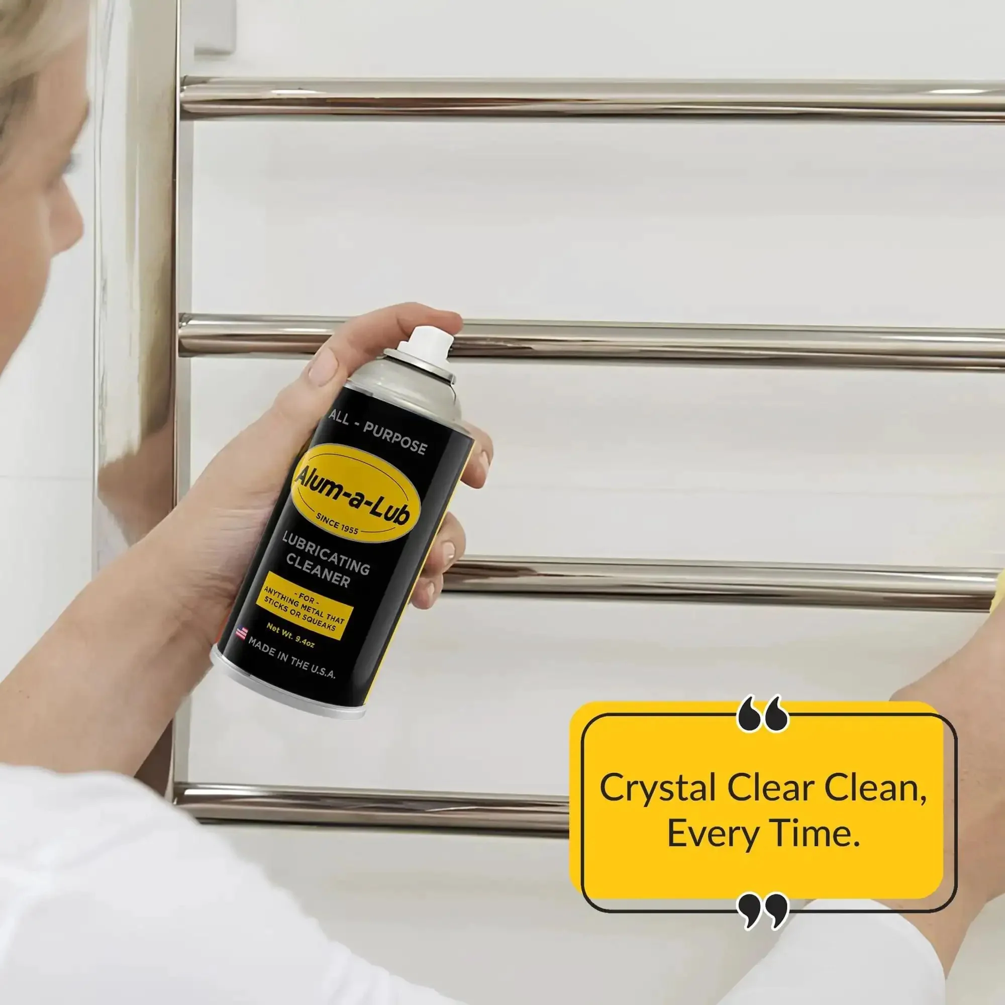 Go To All Purpose Metal Lubricant And Cleaner Spray For Rust Prevention Polishing And Protection Penetrating Oil Silicone Spray Garage Door Ready Multi Purpose Metal Cleaner - Image 4