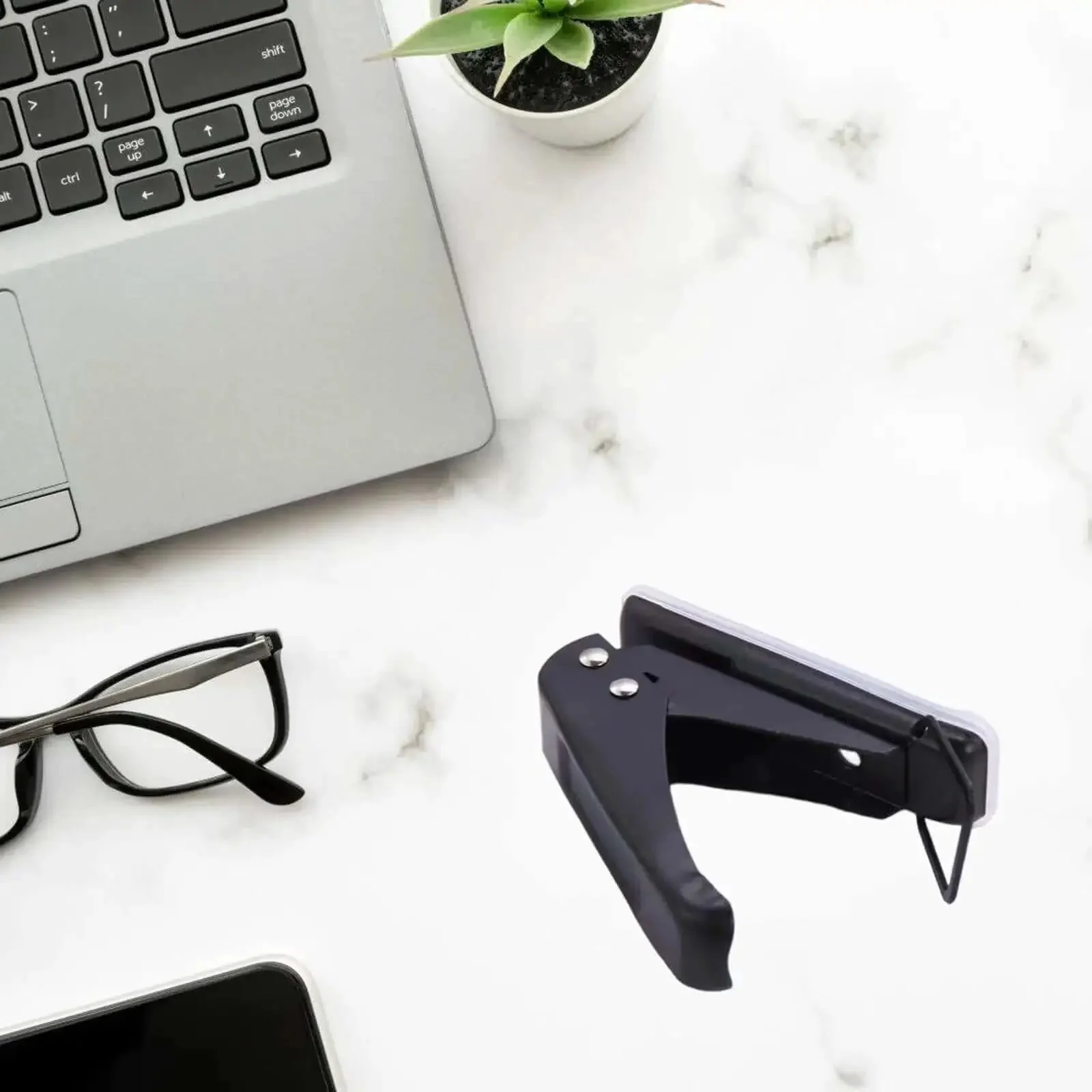 Go-To One Quarter Inch Single Hole Puncher With 20-Sheet Capacity, Ergonomic Grip Handheld Metal Paper Punch For School And Office, Classroom Archiving And Leathercraft Projects - Image 6