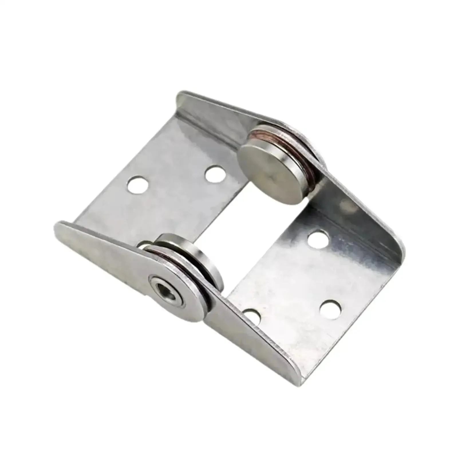 Gold 304 Stainless Steel Torque Damping Hinge For Mechanical Equipment Cabinet Doors With Adjustable Stop Positions Smooth Quiet Close Pro Grade Durable Heavy Duty Cabinet Hardware For Workshops And Manufacturing - Image 2