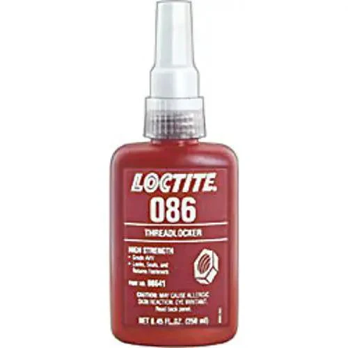 Grade AVV High Strength Threadlocker Sealant Red 250 Milliliters Industrial Locking Compound For Bolts And Fasteners Heavy Duty Locking For Vibration Prone Assemblies Keeps Fasteners Tight