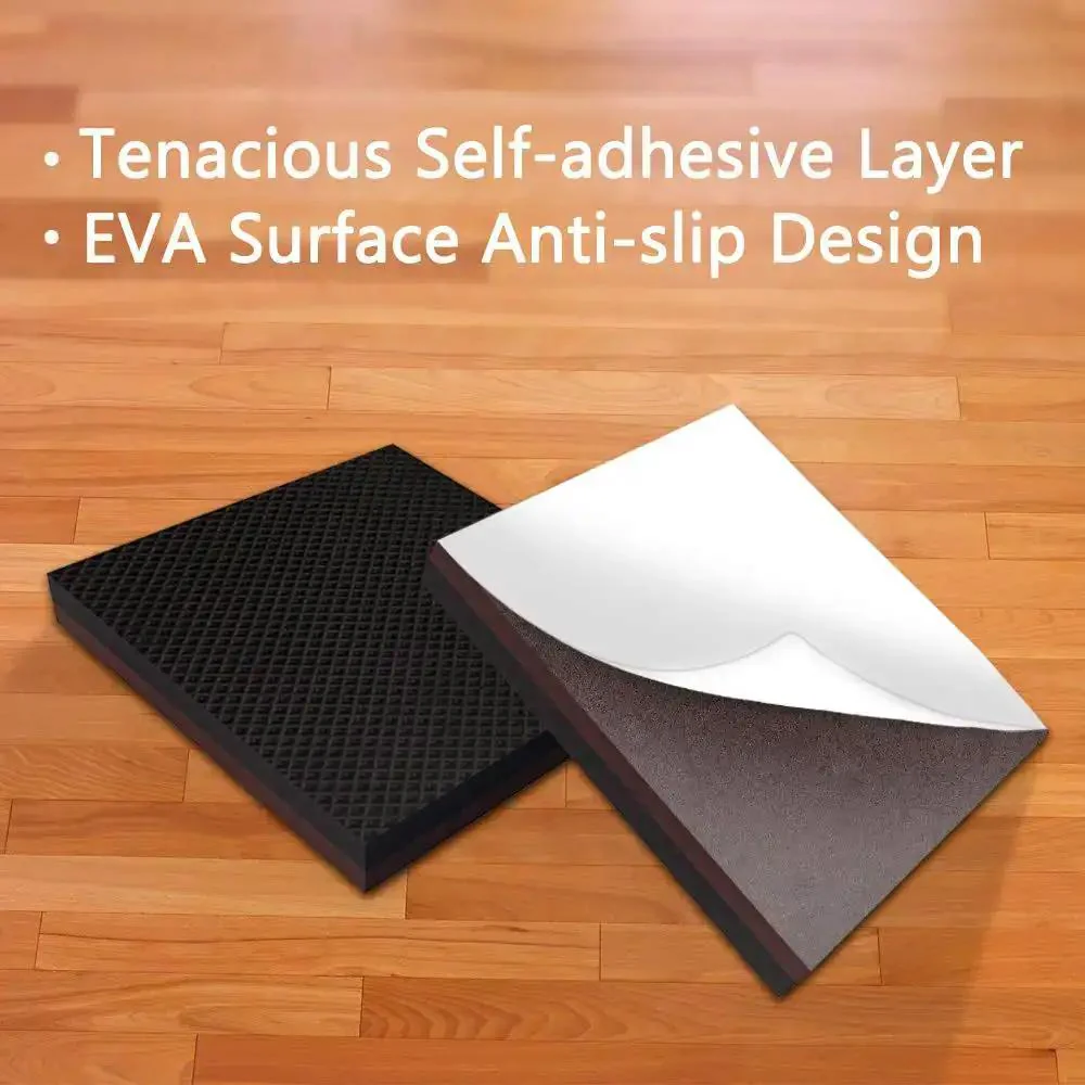 Grippy Non Slip Furniture Pads 12 Pack 4 Inch Self Adhesive Rubber Feet For Couch Tables Chairs Shield Hardwood Floors From Scratches And Slips No More Dragging Or Scrapes - Image 6