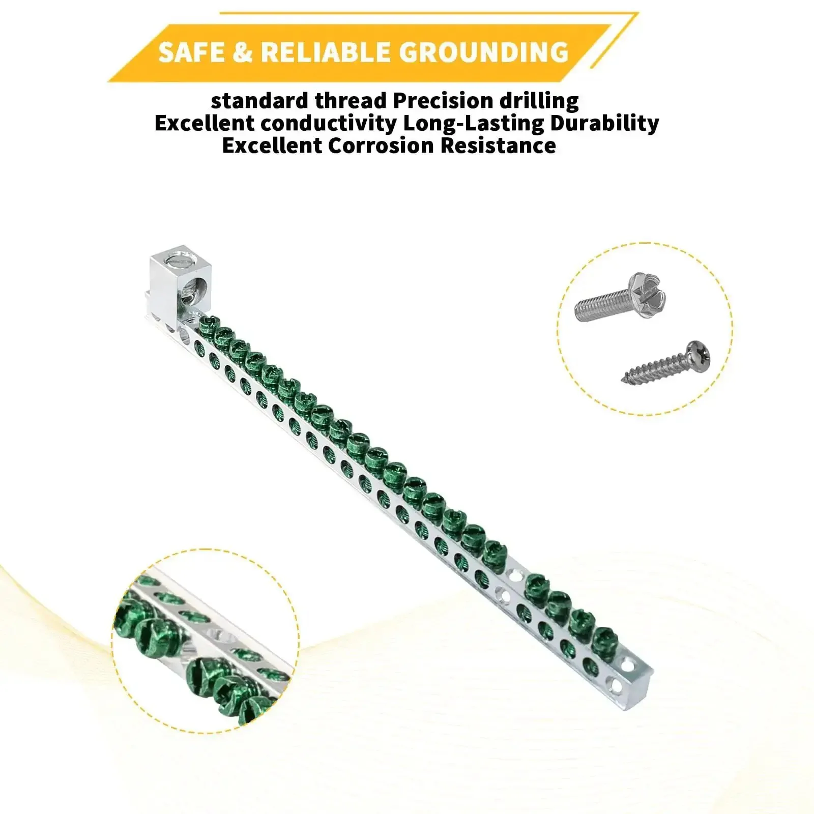 Ground Bar Kit For Eaton Electrical Panel GBK2120 Fits BR And CH Series Load Centers 1 Pack With Secure Grounding Point For Reliable Safety And Easy Install - Image 4