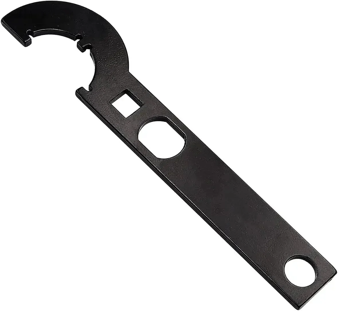 Grunt Worthy Three Eighths Inch Drive Wrench Combo For Removing And Installing Castle DIN 1804 Nuts With Collet Chuck Built From Durable 45 Steel For Motorcycle Stem Nut Adjustments