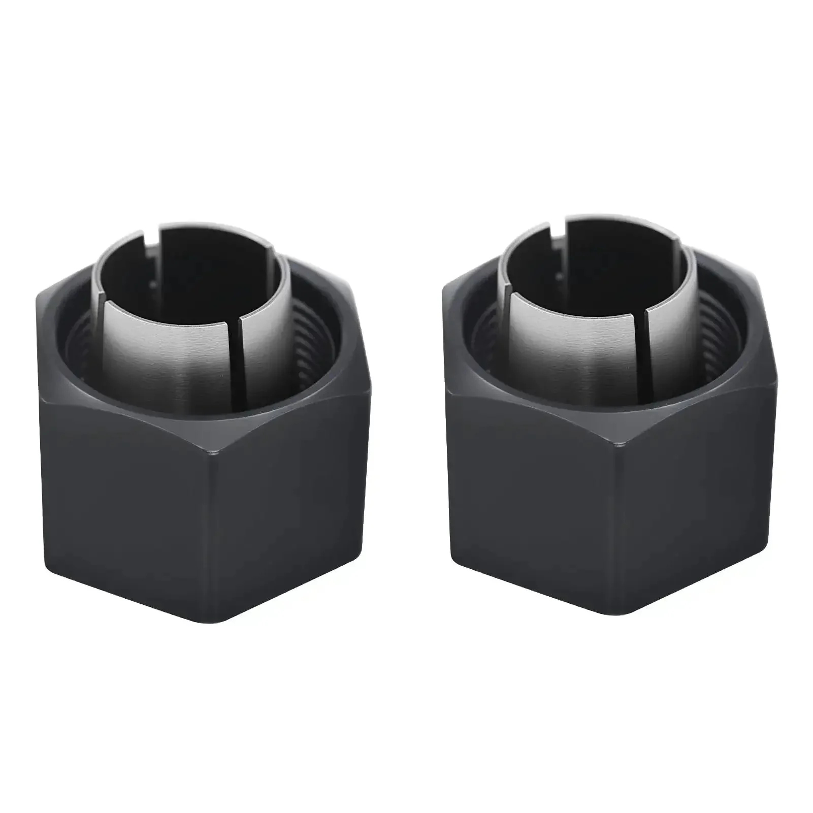 Half Inch Router Collet And Nut Replacement For DW6212 DW618 DW616 Routers Twelve Point Seven Millimeter Compatible Includes Two Packs Durable Precision Fit Easy Install Ideal For Pro Woodworking And Home DIY