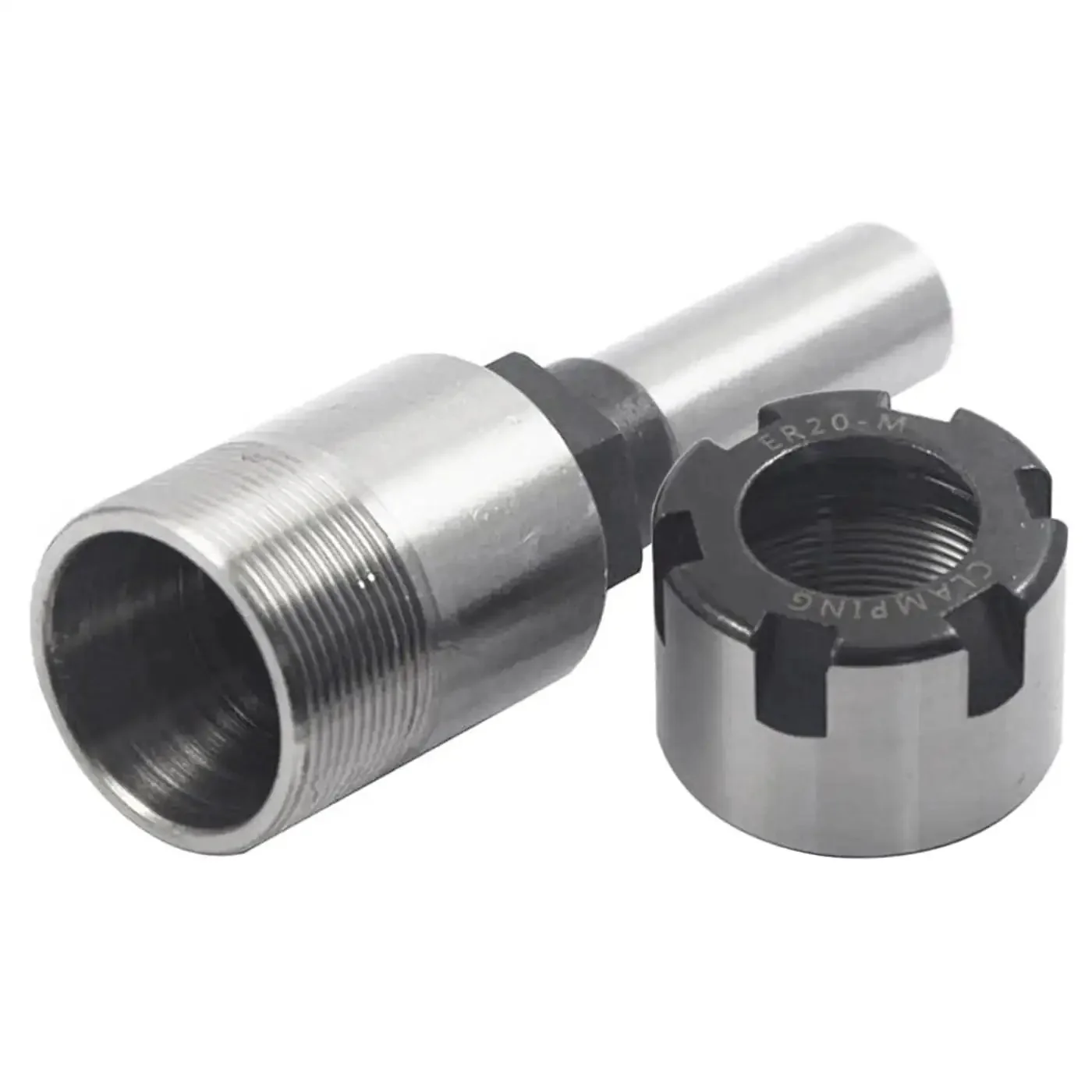 Half Inch Shank ER20 Router Collet Extension Rod For DIYers And Pros With Quarter Inch And Half Inch ER20 Spring Collets For Milling Cutter Chuck Extender In Woodworking And CNC Projects - Image 5