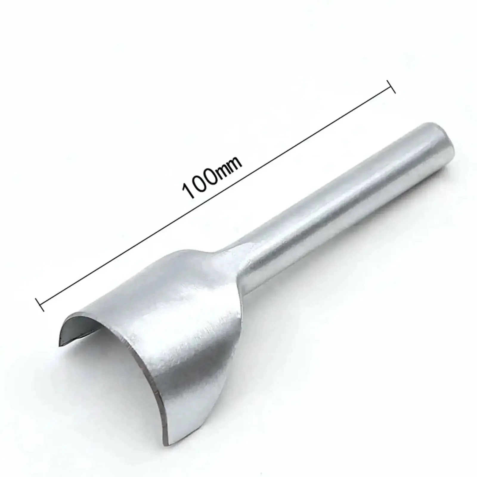 Half Round Leather Edge Cutter Punch Tool Set For Belts Wallets Card Cases Watchbands And Handbags 10 Pcs 5mm To 50mm Blade Widths Durable Steel End Cutter For Home Leather Sewing Pro Grade DIY Leatherwork - Image 4