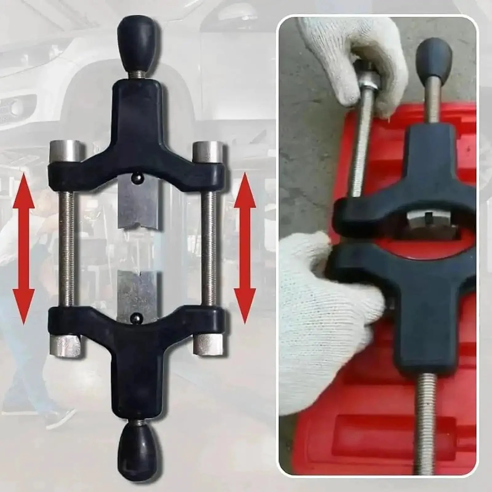 Half Shaft Sleeve Thread Repair Tool Kit - Universal External Bolt Thread Restorer With Quick Adjustment 30-110mm Range For Automotive Use - Restores Damaged Threads Fast And Keeps Your Ride Running Smooth - Image 4