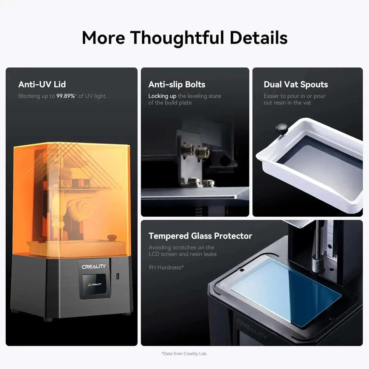 Halot R6 Resin 3D Printer For Kids And Beginners, Fully Assembled With Upgraded Light Source For High Precision Printing, Monochrome LCD Screen, Simple Workflow And Easy Setup For Home Learning And Fun Projects - Image 5
