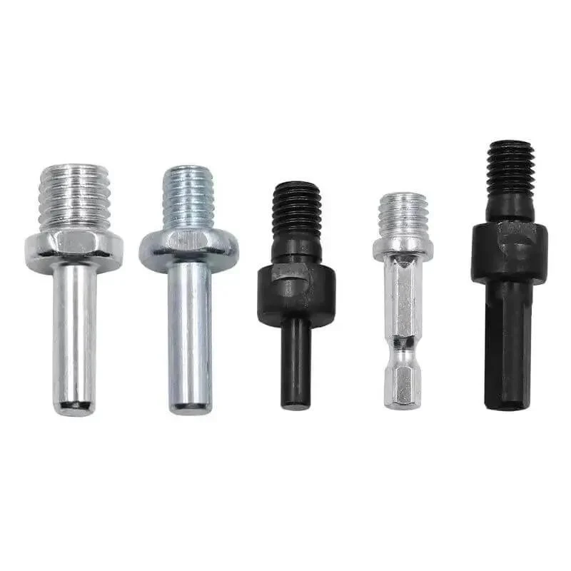 Hand Electric Drill Polisher Conversion Rod For Angle Grinder Polishing Wheel Attachment Cutting Disc Adapter Grinder Modification Tool Black Round P15F - Image 3
