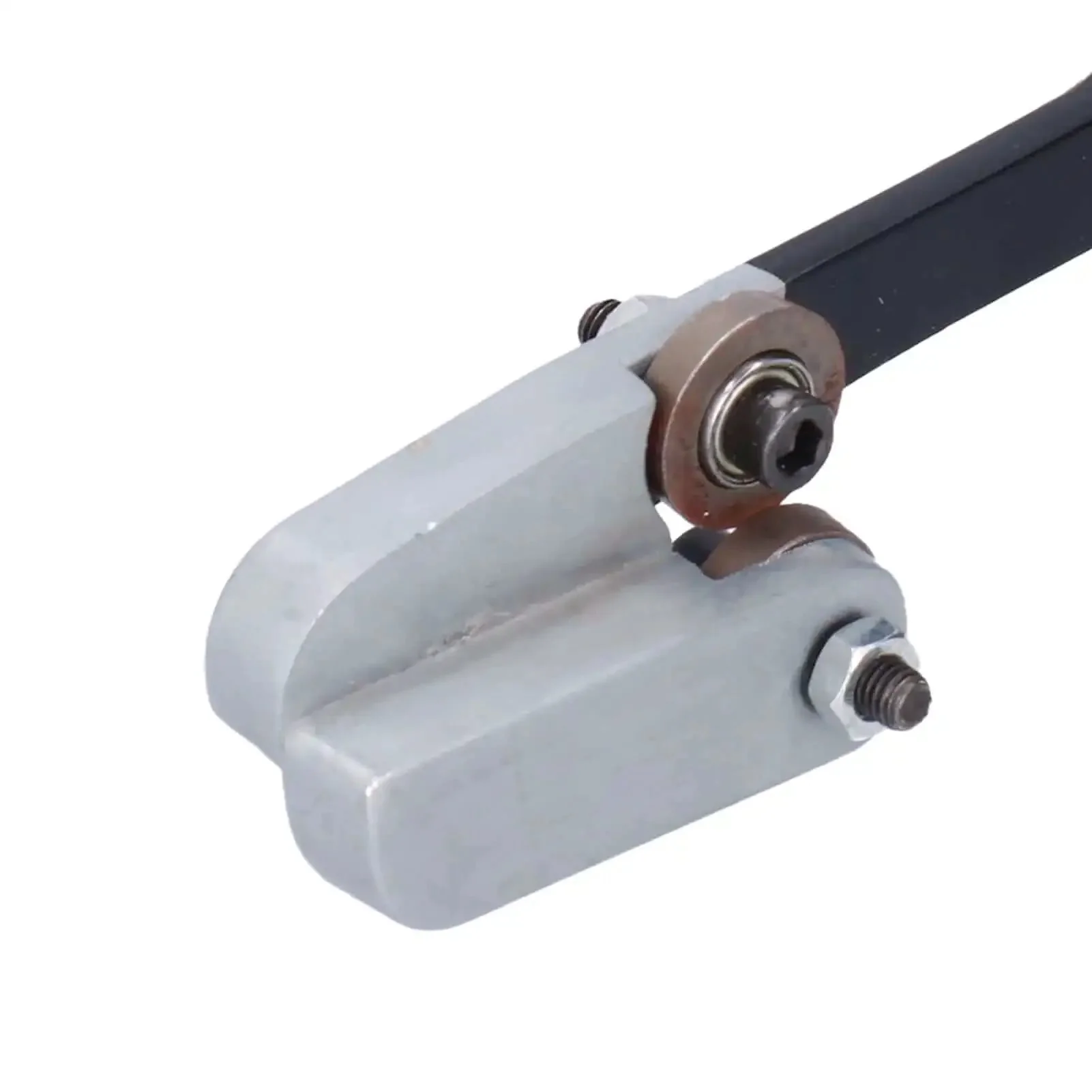 Hand Pull Cutter For Metal Sheets And Cardboard, Effortless Nibbler With Dual Round Blades, No Scissors Needed, Cuts Copper Aluminum Plastic Plates And Thin Metals Smoothly On The Go - Image 3