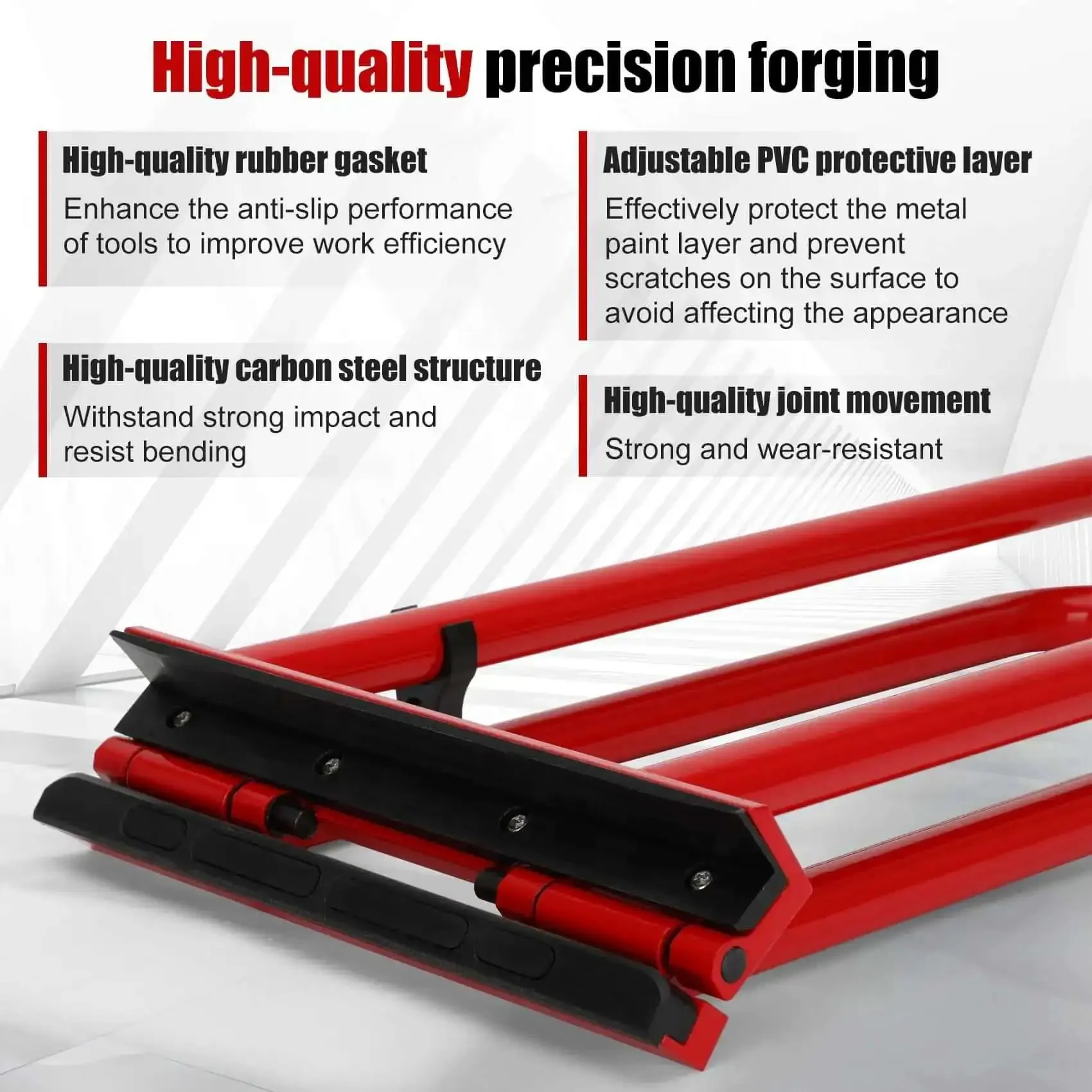Hand Seamer For Standing Seam Roofing 1.5 Inch Vertical Seams Portable Manual Seaming Tool For Metal Panels And Roofing, Mechanical Lock Seams, Paint Surface Protection, Precise Fabrication And Quick Install - Image 7