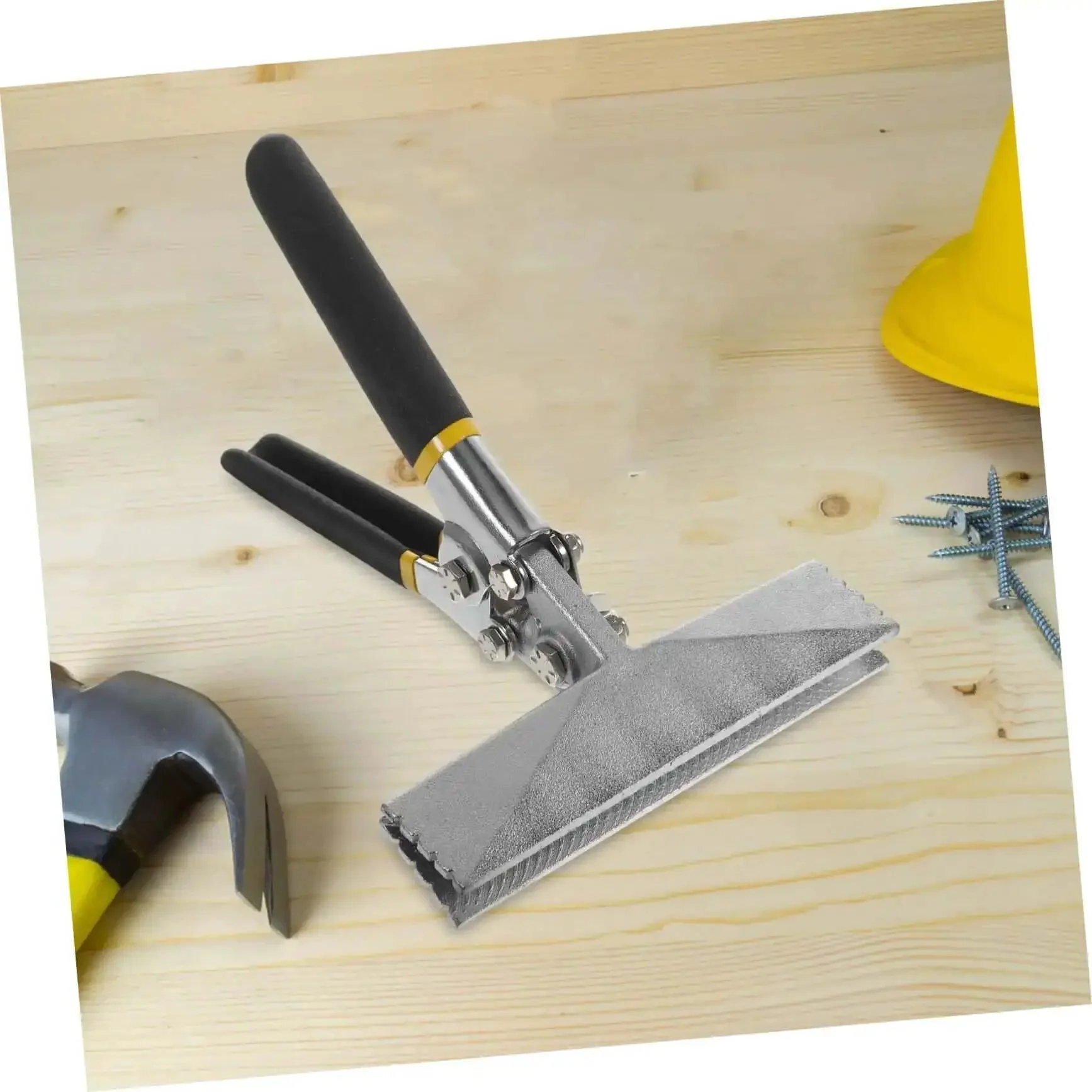 Hand Seamer Metal Bender Tool For Sheet Metal Bending And Flattening With Ergonomic Handle Lightweight Beast Manual Pliers For Light Door Frames Keels And Window Structures - Image 2