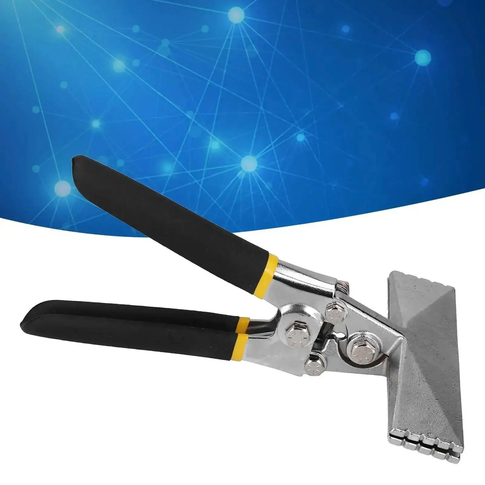 Hand Seamer Sheet Metal Bender Pliers For Seaming And Flattening Pro Grade Heavy Duty Tool With Chrome Vanadium Steel Jaw And Non Slip Ergonomic Handle Great For Straightening Pipes And Flat Seams - Image 7
