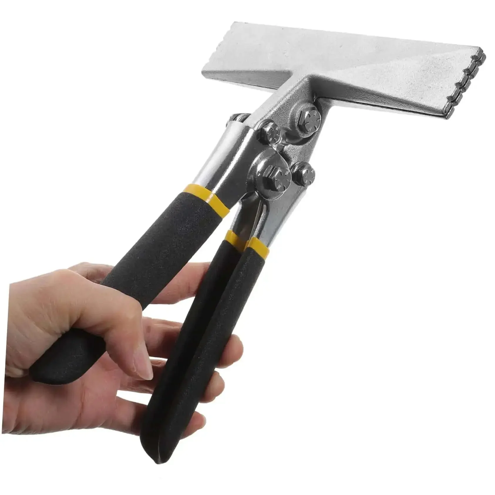Hand Seamer With Straight Jaw Metal Bender Tool For Precision Bending And Flattening In HVAC Projects And Sheet Metal Work Heavy Duty Chrome Vanadium Steel Easy Grip Pliers For DIY Pros - Image 5