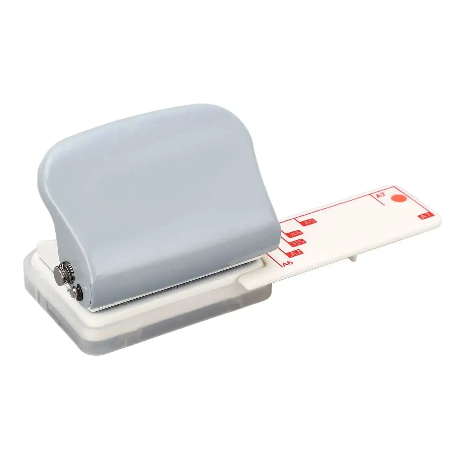 Handheld 3 Hole Puncher For Loose Leaf Paper B5 A4 A5 With 5 Sheet Capacity, Metal Hole Punch With Positioning Ruler, No-Fuss Scrapbook Office Or School Tool For Precise 19mm Holes Every Time - Image 8