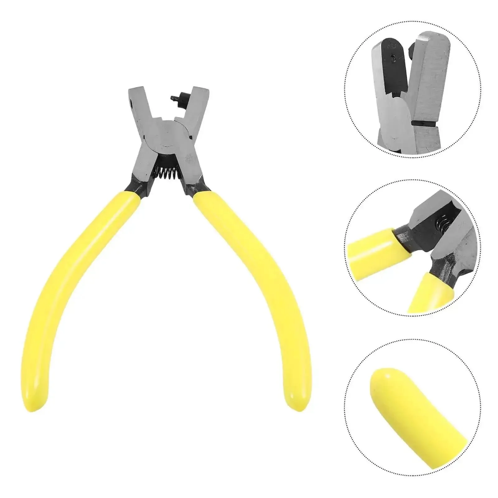 Handheld Single Hole Puncher Plier for Office and Craft Projects Do It All Tool, Durable Steel Hole Puncher Delivers Precise Holes in Paper Cardstock Tags and Loose Leaf Sheets, Lightweight Compact Design for Everyday Use - Image 2