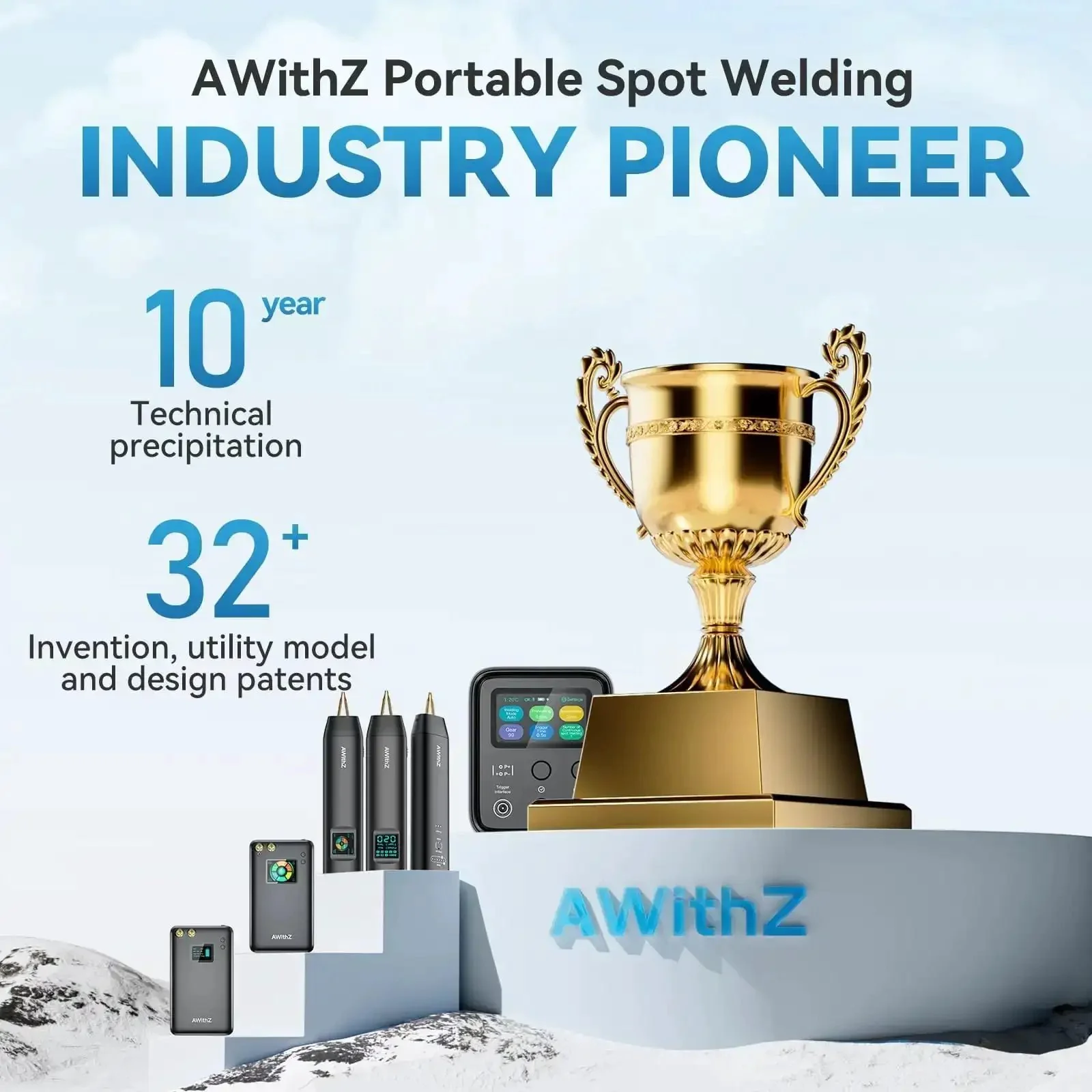 Handheld Spot Welder With 11 Gear Adjustable Auto And Manual Modes For 18650 Battery Packs, Welding Nickel Sheets And Iron, No Pen Required, Portable All In One Battery Welder For On The Go Repairs - Image 8