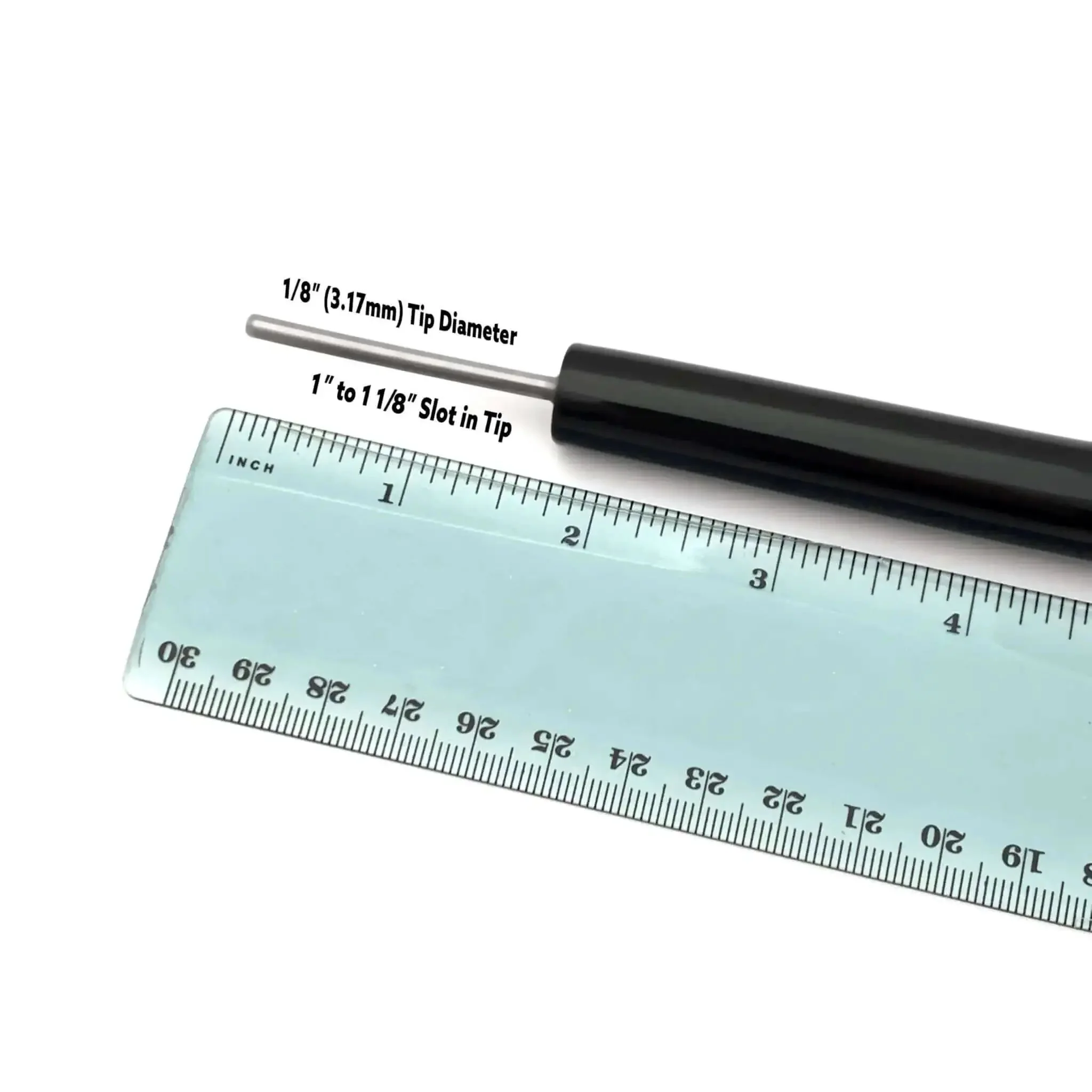 Handmade Paper Bead Roller For Quilling, Stainless Steel Tip With One Eighth Inch Diameter 3.17mm, And A One To One Eighth Inch Long Slot For Precise Bead Crafting, A Totally Handy Tool For Any Craft Hobbyist - Image 8