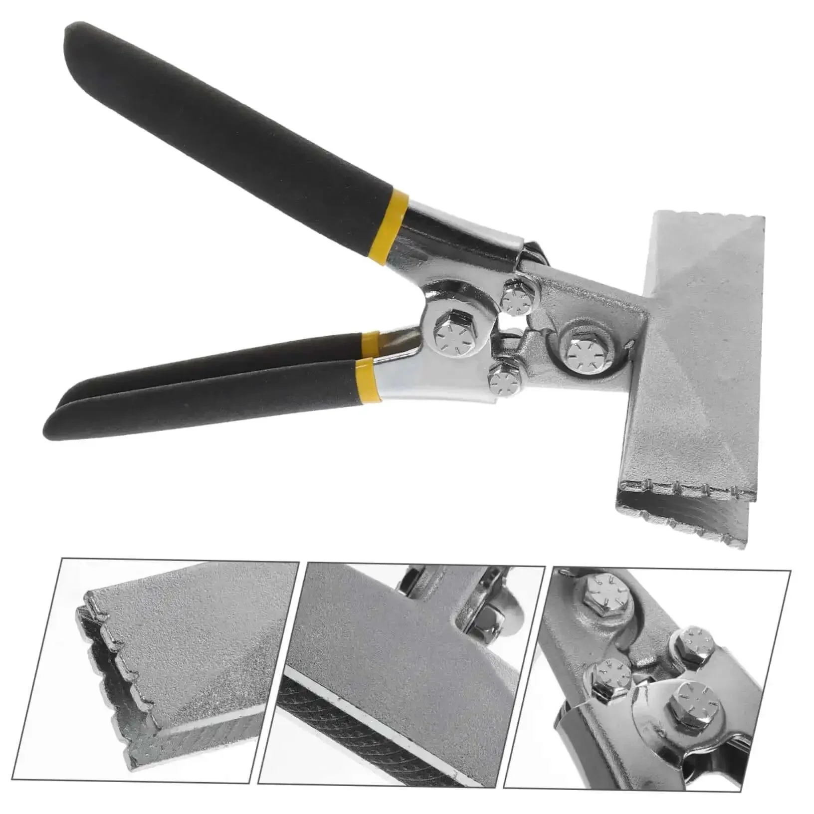 Handy Duckbill Metal Bender Pliers For Roofing And Sheet Metal Work, 6 Inch Chin Span, Flat Bill Tongs, Edge Seamer And Hand Seamer Tool For Bending, Stitching, And Flattening In Tight Spaces - Image 8