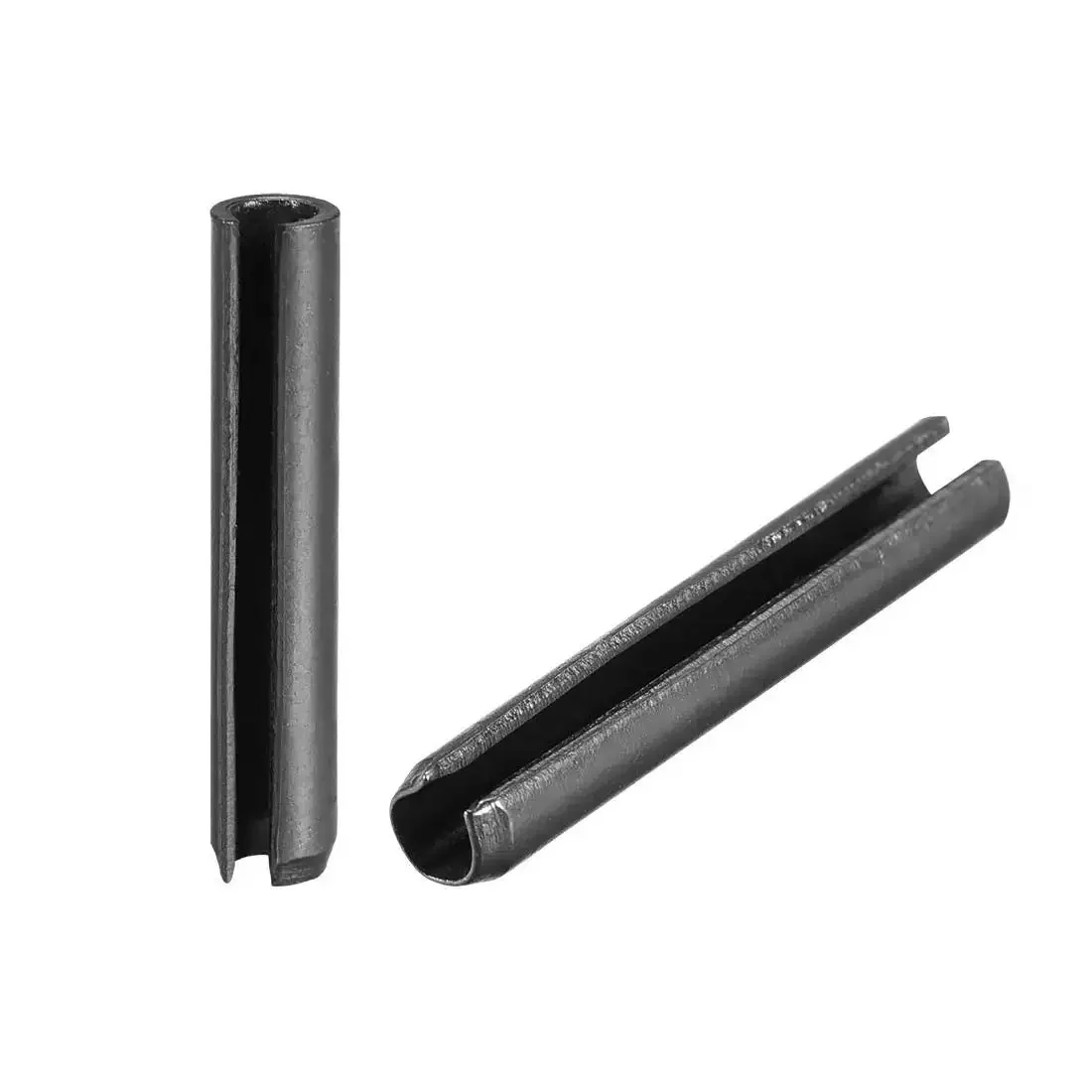 Handy Slotted Spring Pin Assortment Kit 5mm By 30mm Plain Finish 65Mn Axial Pins, 50 Pieces For Quick Positioning, Connecting And Fixing In Small Machine Projects