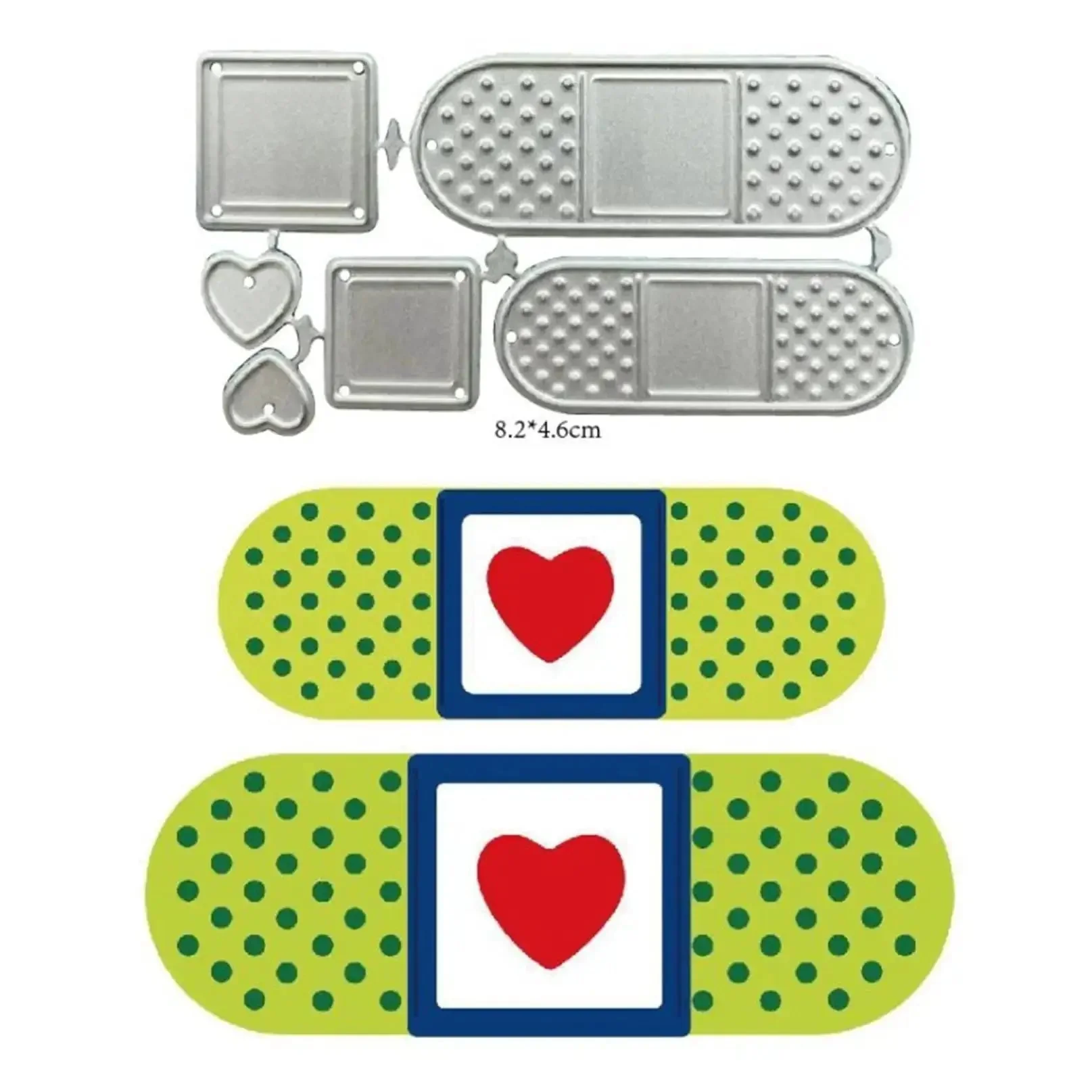 Happy Birthday Balloons Metal Cutting Dies For Card Making And Scrapbooking Die Cuts Set With Background Embossing Templates Punch Template And DIY Album Decor Durable Carbon Steel Reusable 5.5x11.5cm - Image 7