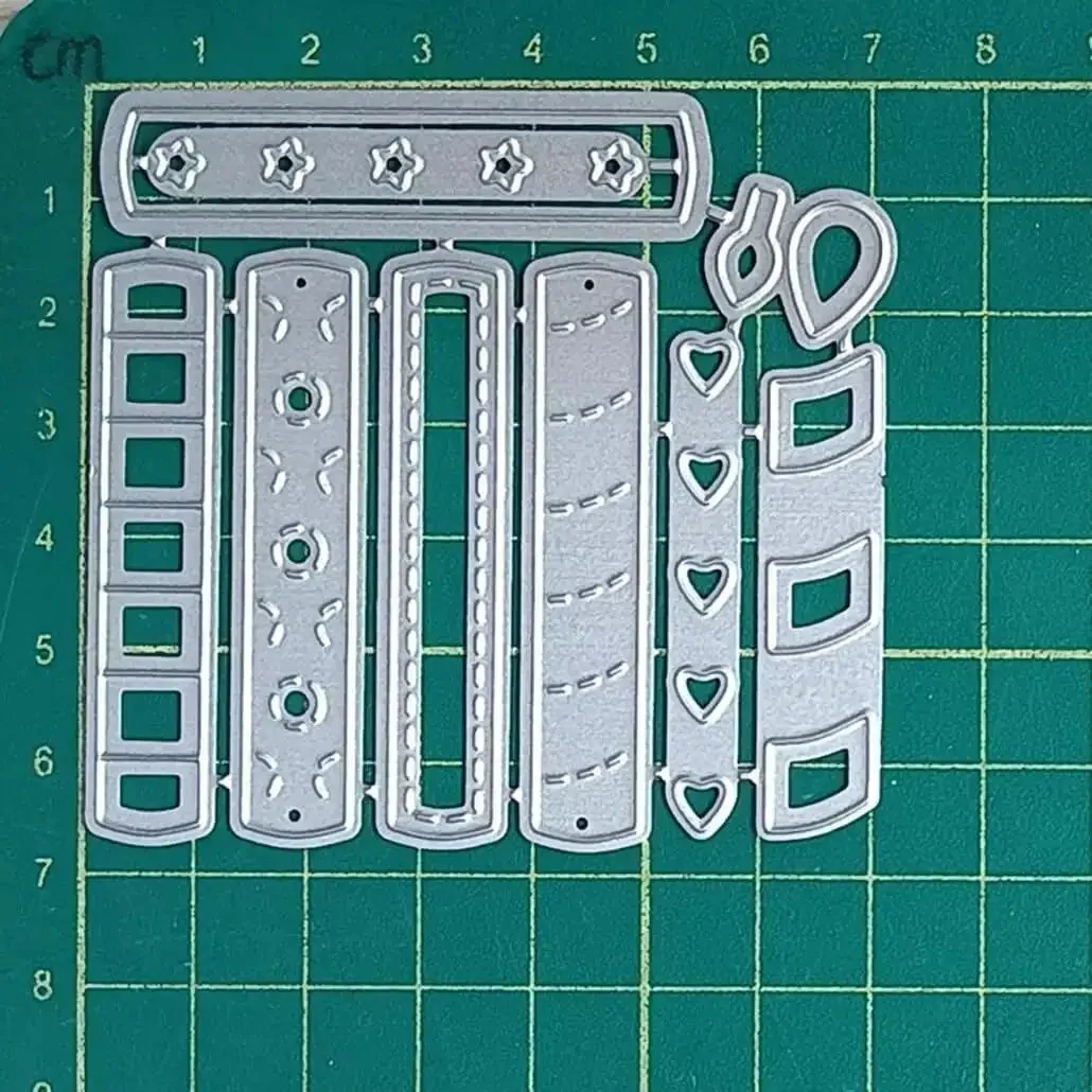 Happy Birthday Balloons Metal Die-Cuts For Scrapbookers And Card Makers, DIYers, Balloon Dies 5.5x11.5cm, Durable Carbon Steel Dies For Paper Craft, Background Embossing Stencils, DIY Album Decor - Image 2