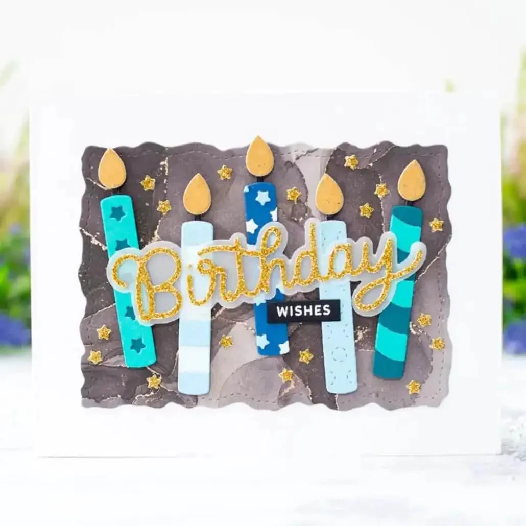 Happy Birthday Balloons Metal Die-Cuts For Scrapbookers And Card Makers, DIYers, Balloon Dies 5.5x11.5cm, Durable Carbon Steel Dies For Paper Craft, Background Embossing Stencils, DIY Album Decor - Image 5