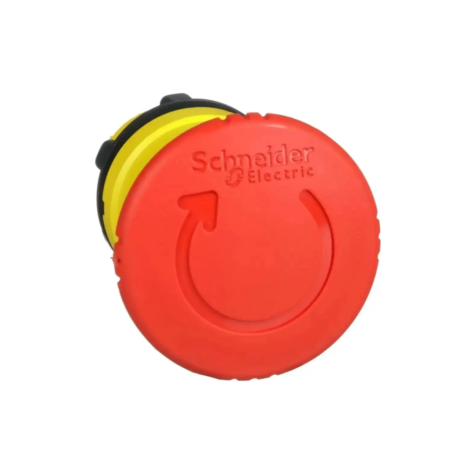 Harmony XB4 Emergency Stop Push Button Head Red Mushroom 40mm With Latching Turn To Release Chromium Plated Bezel Fits 22mm Diameter Cutouts Heavy Duty Industrial Machine Safety Switch ZB4BS844 - Image 5