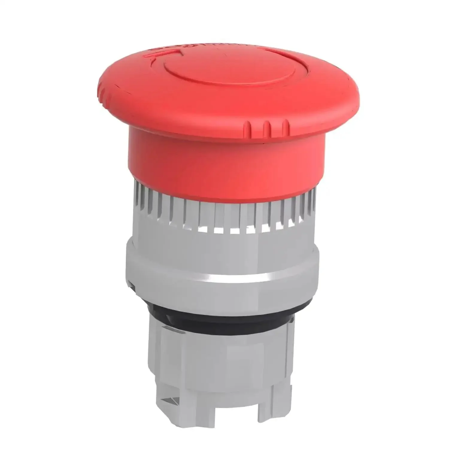 Harmony XB4 Emergency Stop Push Button Head Red Mushroom 40mm With Latching Turn To Release Chromium Plated Bezel Fits 22mm Diameter Cutouts Heavy Duty Industrial Machine Safety Switch ZB4BS844 - Image 6