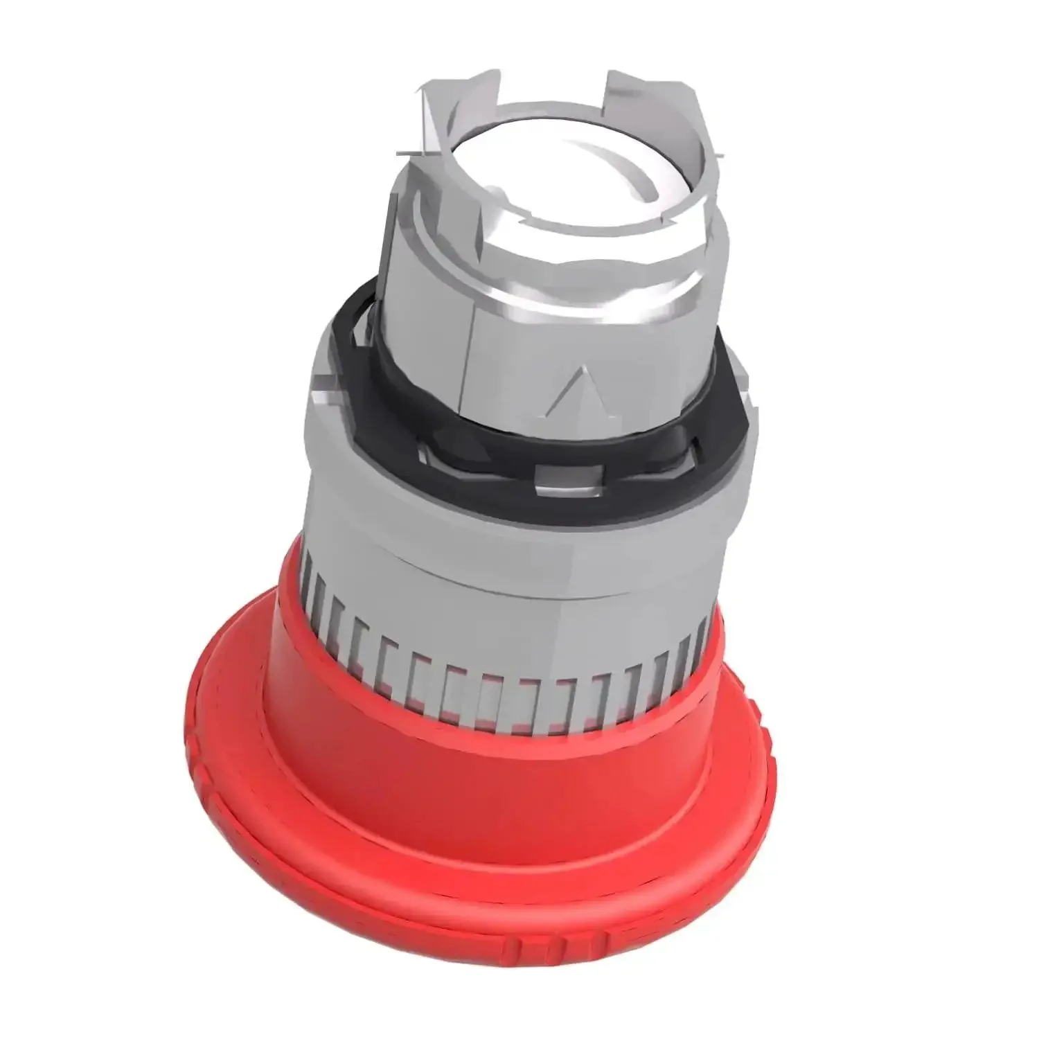 Harmony XB4 Emergency Stop Push Button Head Red Mushroom 40mm With Latching Turn To Release Chromium Plated Bezel Fits 22mm Diameter Cutouts Heavy Duty Industrial Machine Safety Switch ZB4BS844 - Image 7