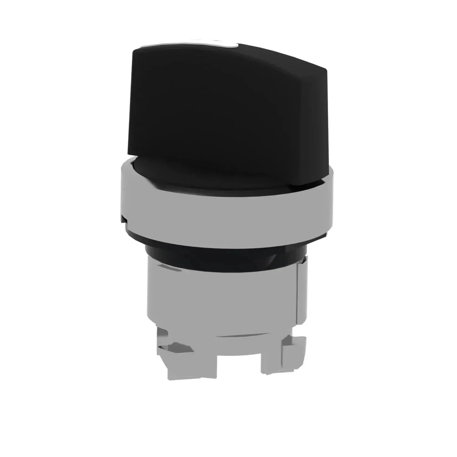 Harmony XB4 Selector Switch Head With Chrome Plated Metal Bezel For 22mm Cutouts, Two Positions, Stay Put Operation, Ergonomic Black Handle And Easy Panel Mount Installation For Industrial Machinery Control - Image 6