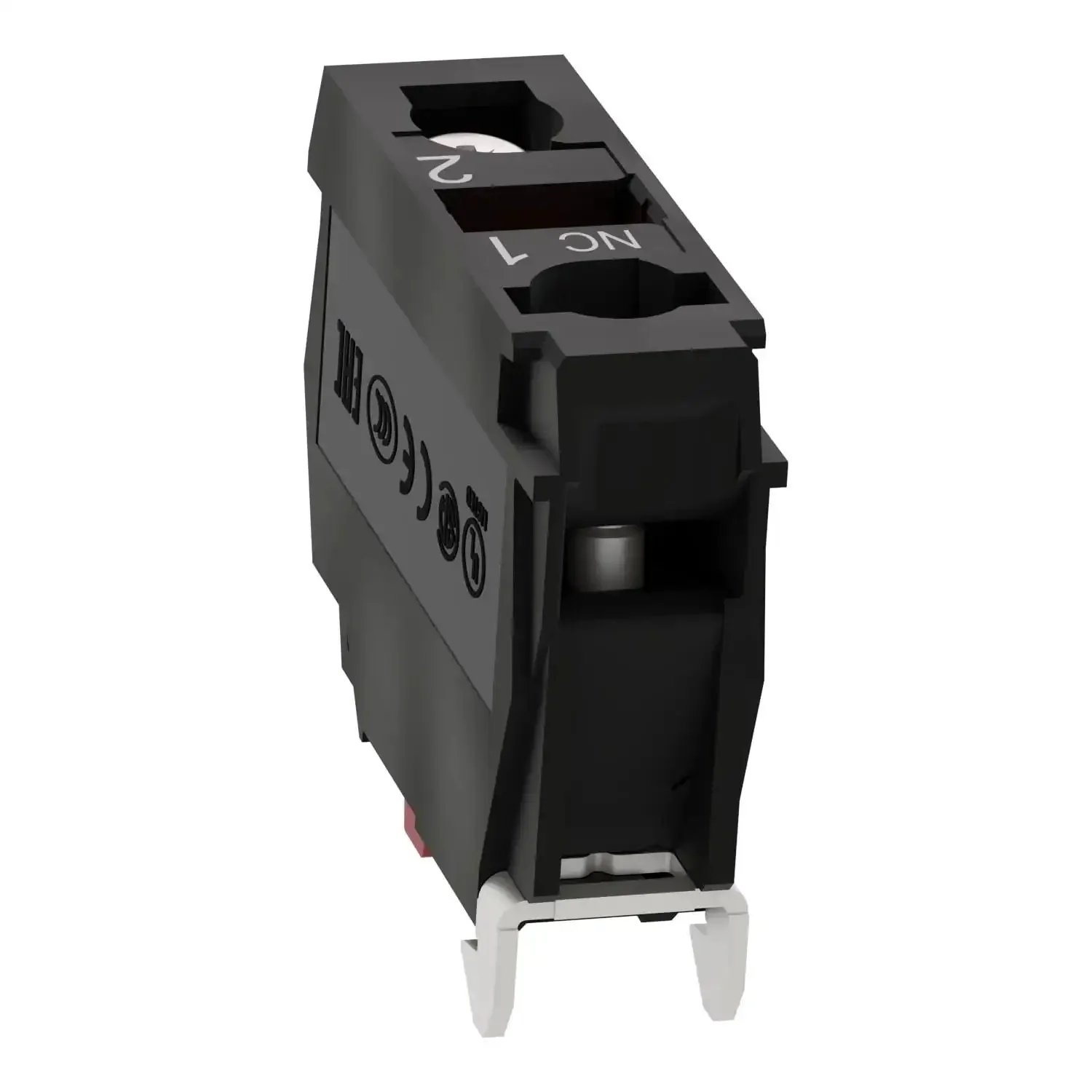 Harmony XB4 Single Contact Block For Industrial Machines And Control Panels 1NC Screw Clamp Terminal Silver Alloy Easy Install And Fast Swap For Manufacturing Equipment And Electrical Panels - Image 5