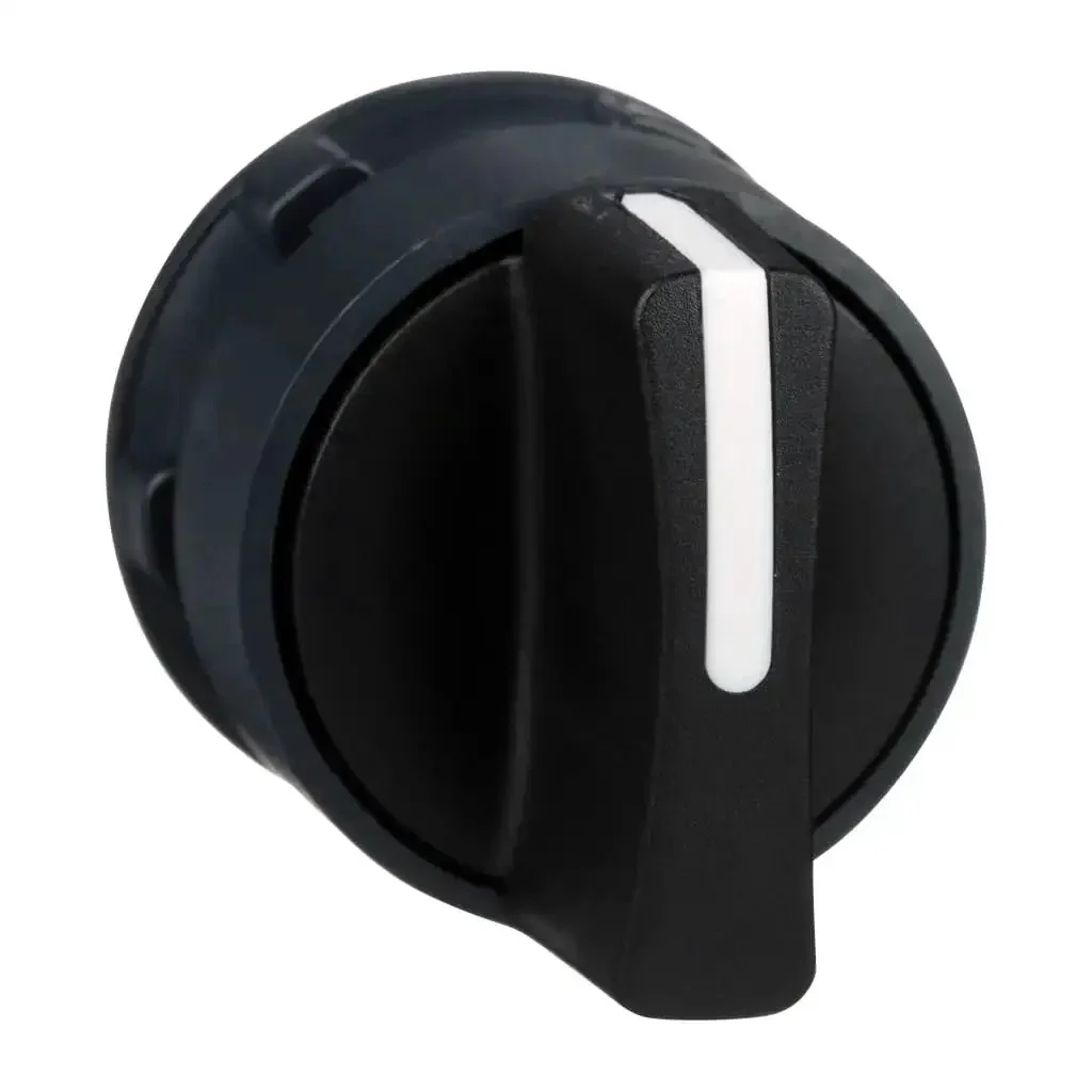 Harmony XB5 Two-Position Selector Switch Head With Stay Put Mechanism, Dark Gray Bezel For 22mm Cutouts, Ergonomic Control For Machines, Easy Quick-Connect Assembly, 22mm Panel Mount - Image 3