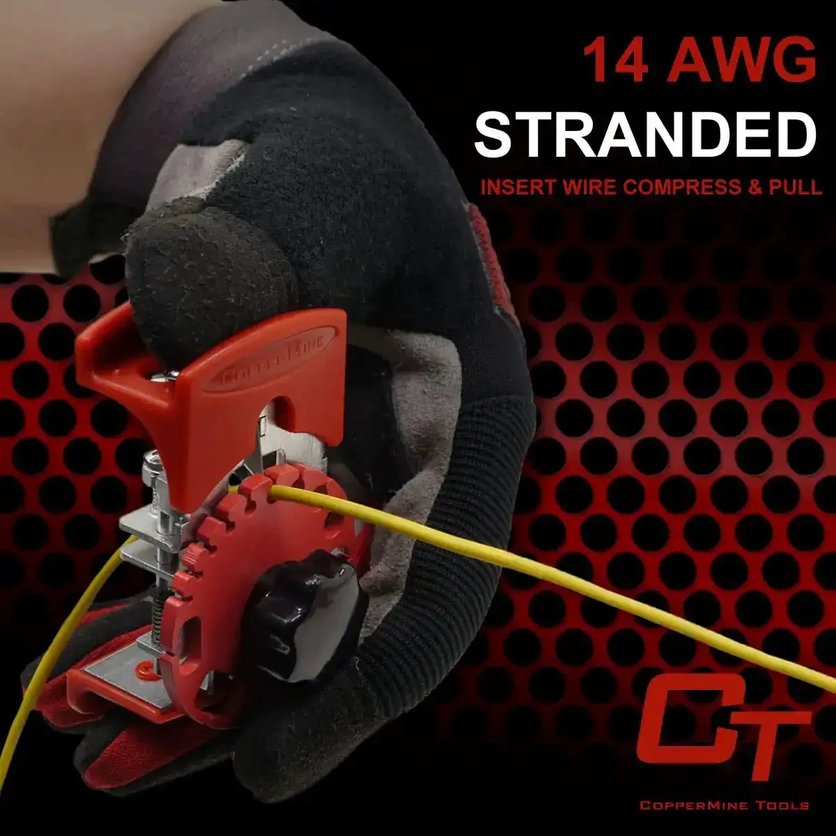 Hassle Free Portable Handheld Copper Wire Stripper For Scrap Wire Recycling Adjustable Cable Tool That Fits 24 AWG Through 10 AWG Copper Wire Quick Manual Insulation Stripping For More Scrap Value - Image 5