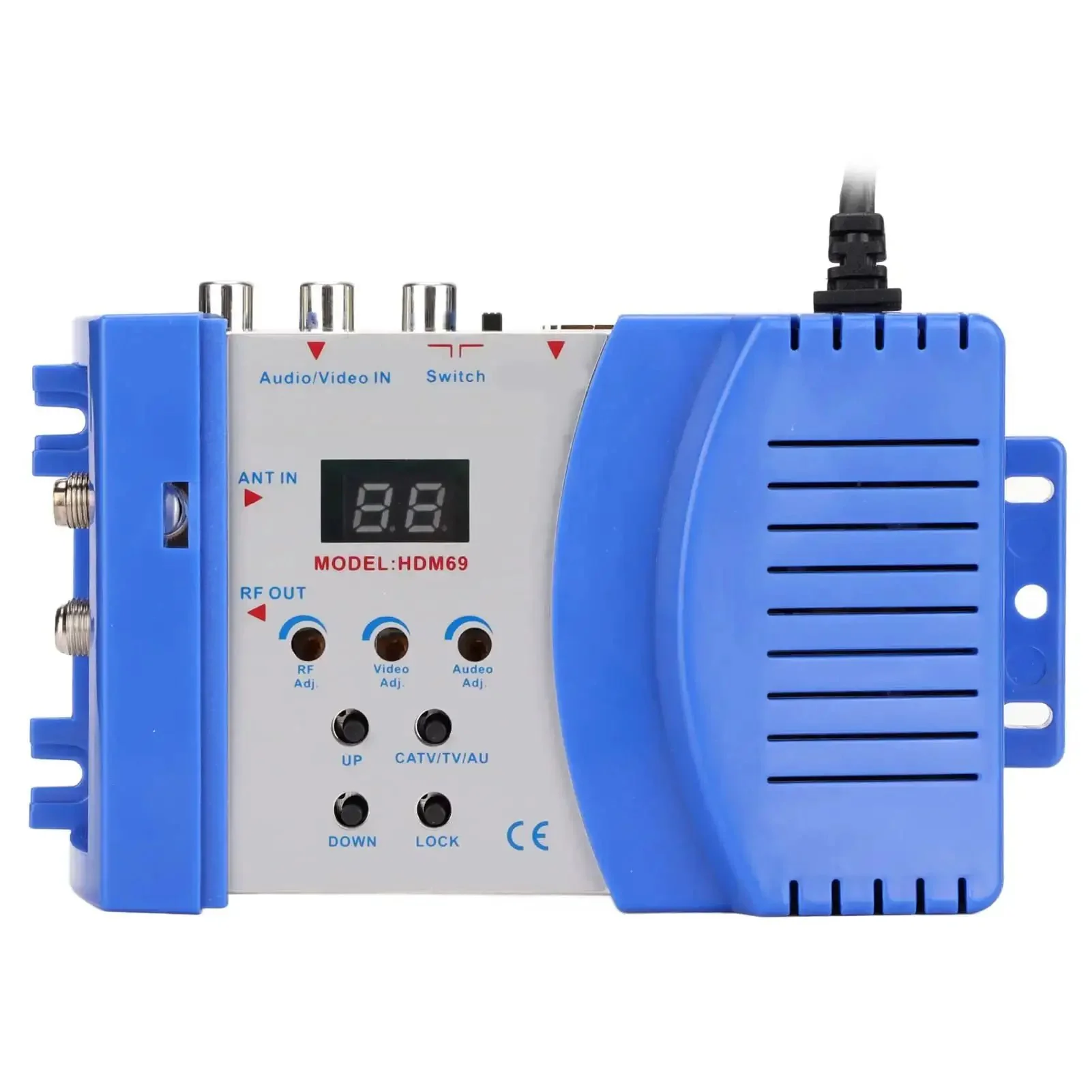 HDMI To RF Modulator For TV With PAL NTSC Support, Composite Video To RF Converter, Dual VHF UHF Frequency, Coaxial HDMI Modulator, Adjustable Resolution, 90 240V Power, Easy Setup For Old School And Modern TVs - Image 2