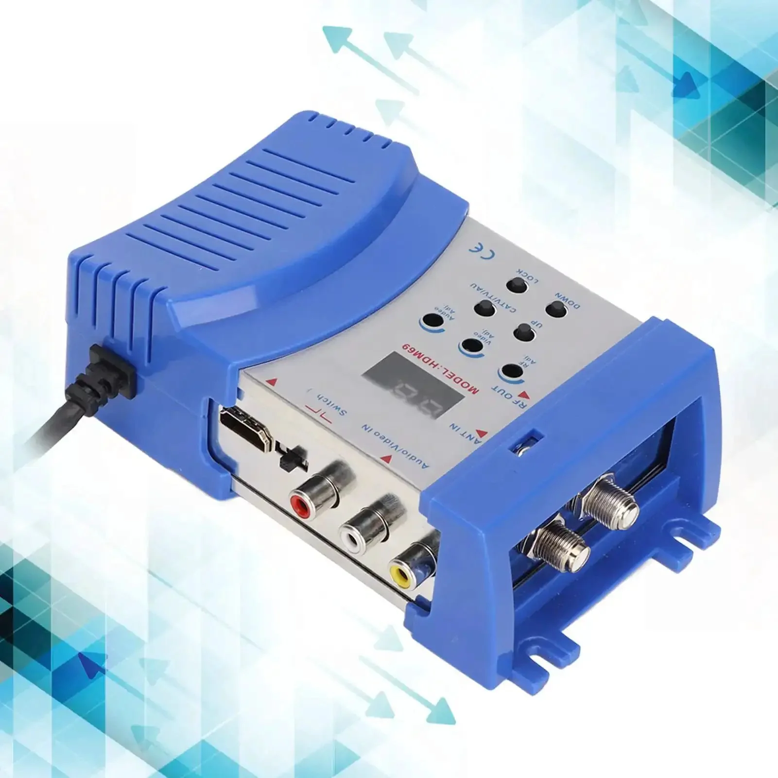 HDMI To RF Modulator For TV With PAL NTSC Support, Composite Video To RF Converter, Dual VHF UHF Frequency, Coaxial HDMI Modulator, Adjustable Resolution, 90 240V Power, Easy Setup For Old School And Modern TVs - Image 8
