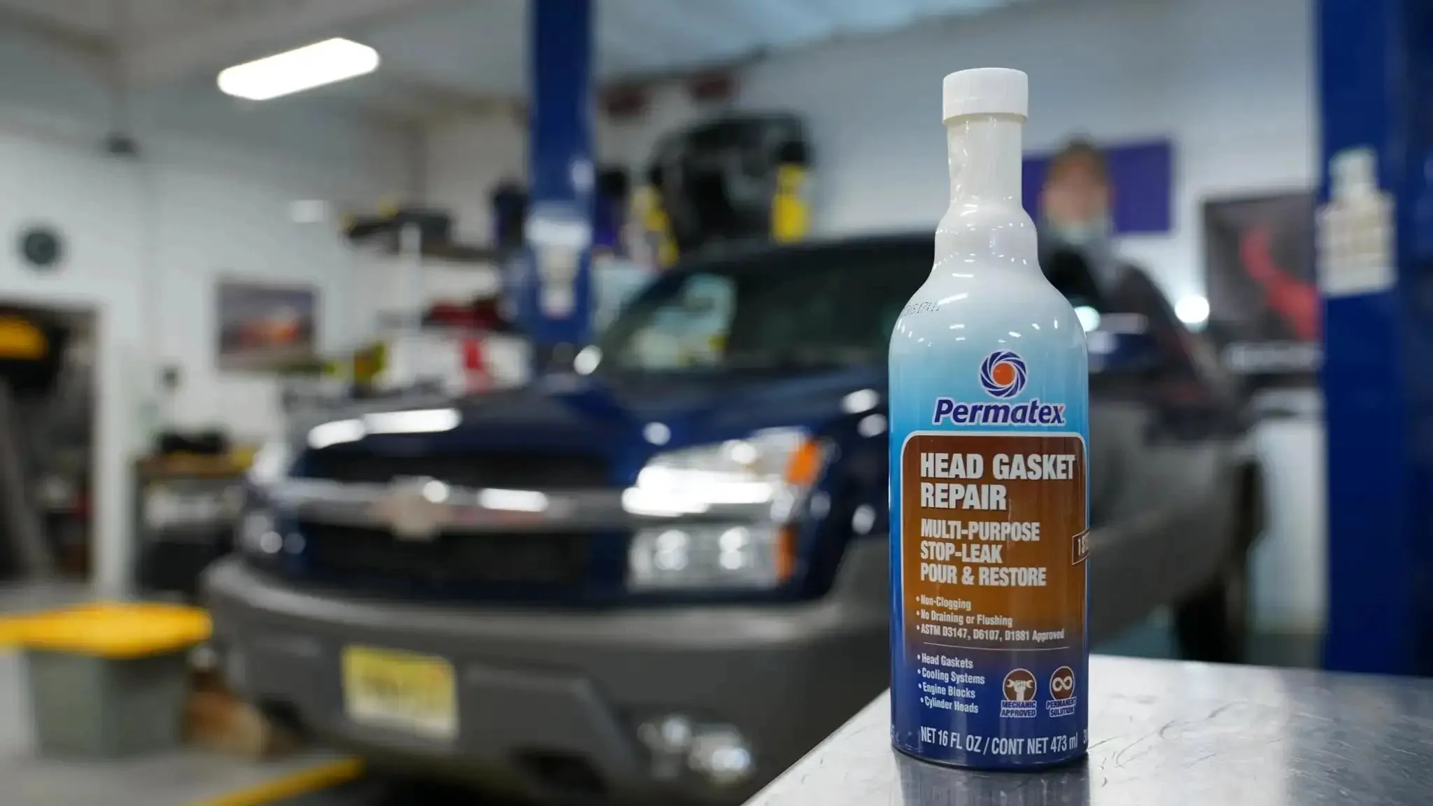 Head Gasket Stop Leak Sealant 16 Fl Oz For Cars And Trucks Seals Head Gasket Leaks And Prevents Future Overheating A Budget Friendly DIY Repair Solution - Image 2