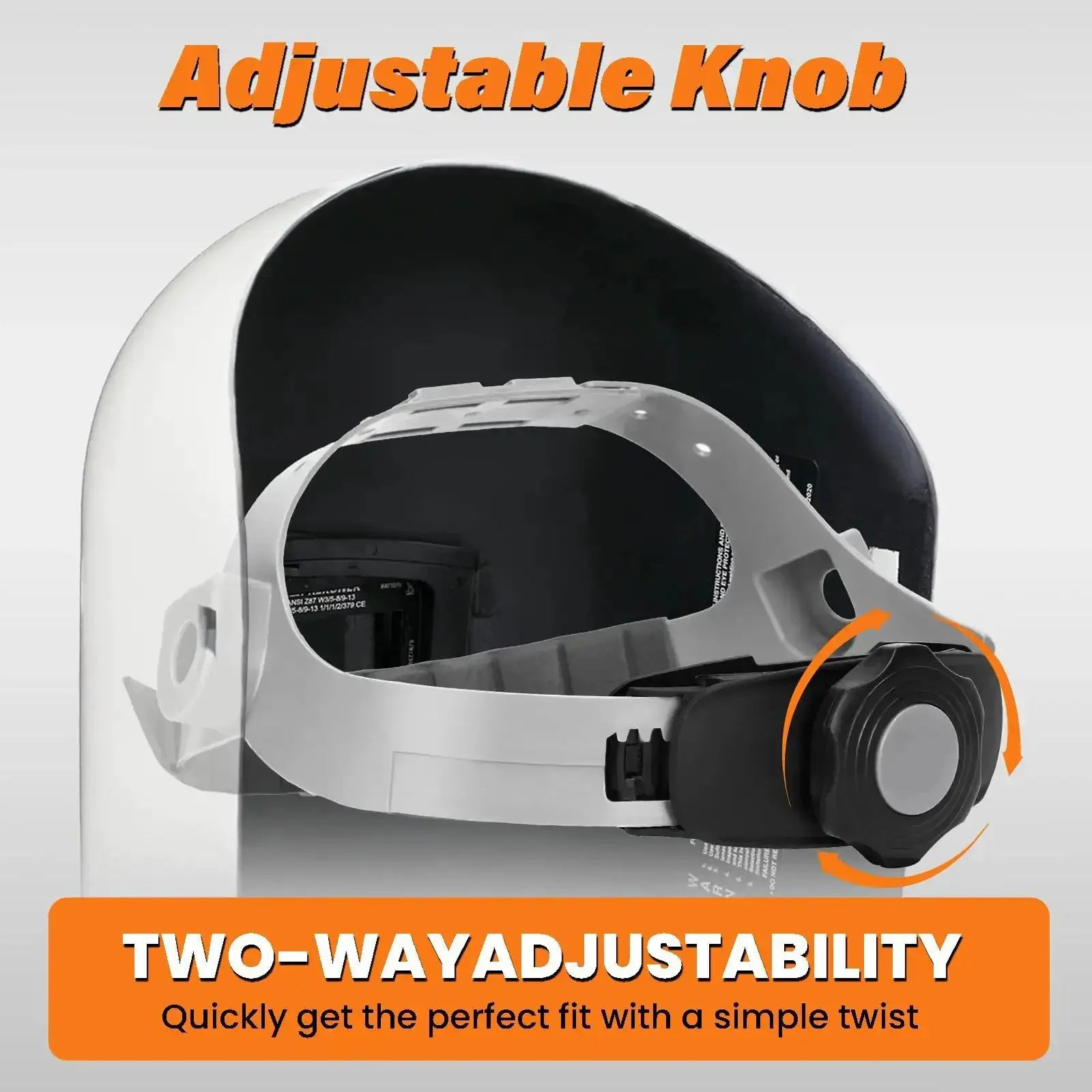 Headgear Replacement For Welding Helmets With 100 Percent Aluminum Fasteners Adjustable Ratcheting Dial Cushioned Pad And Easy Install Fits Fiber Metal Sugar Scoop And Pipeliner Hoods For Pro Welders Comfort And Durable Protection - Image 3