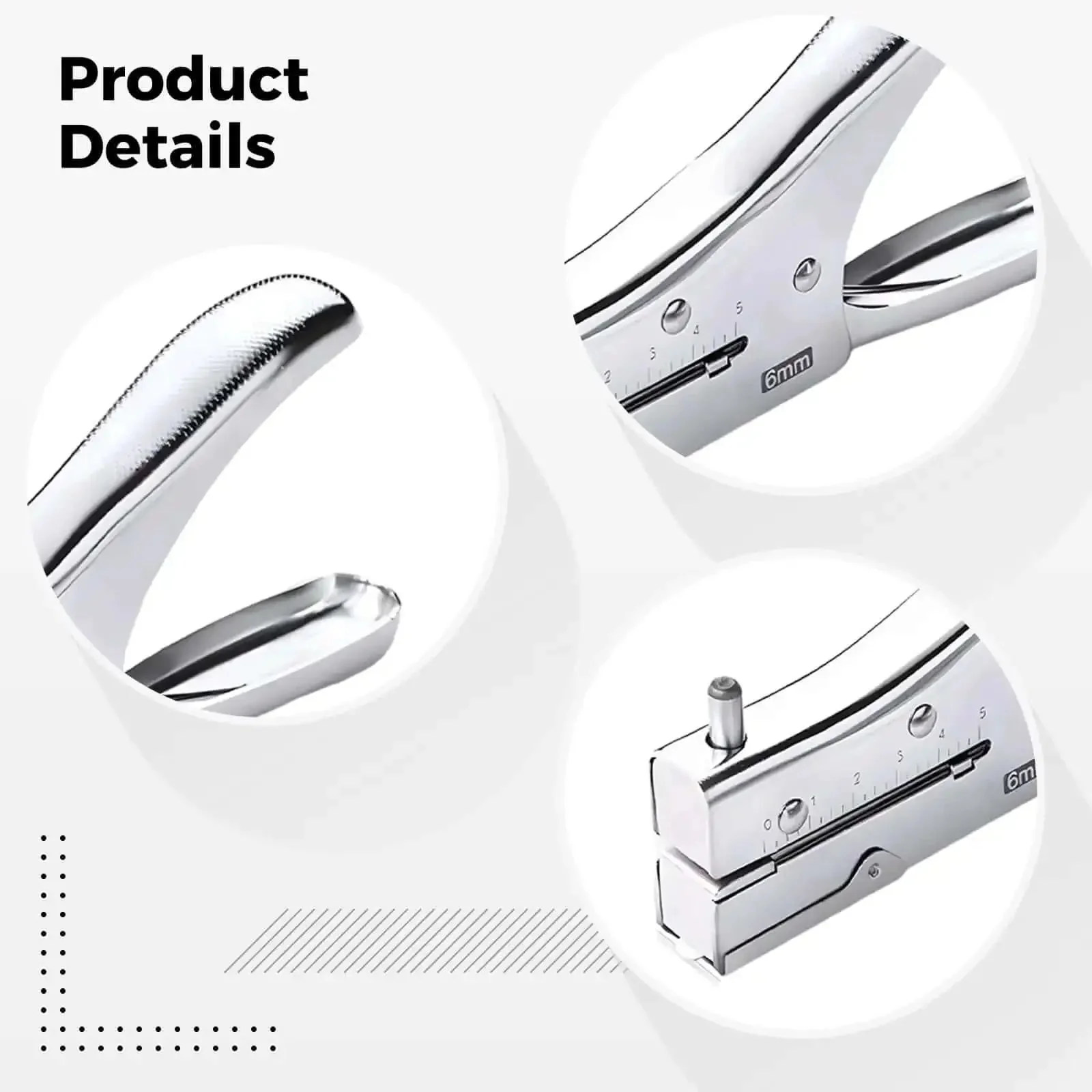 Heavy Duty 10 Sheet Single Hole Punch Handheld Metal Paper Punch With 1.9 Inch Throat And 6 mm Hole Built To Last Steel Construction For Office School And Craft Binding Tough As Nails For Quick Clean Holes - Image 2
