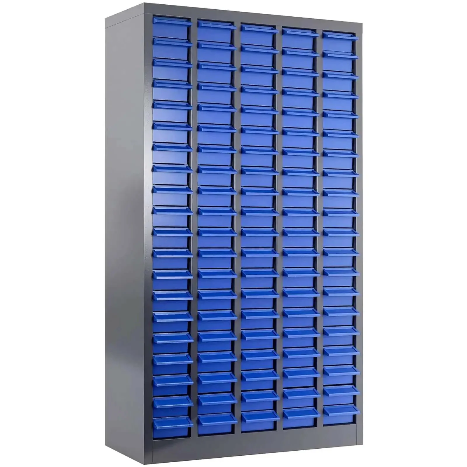 Heavy Duty 100 Drawer Parts Storage Cabinet With Alloy Steel Frame And Thick ABS Drawers For Nuts And Bolts Anti Slip Stops Garage Organizer For Small Parts Built Tough And Easy To Grab