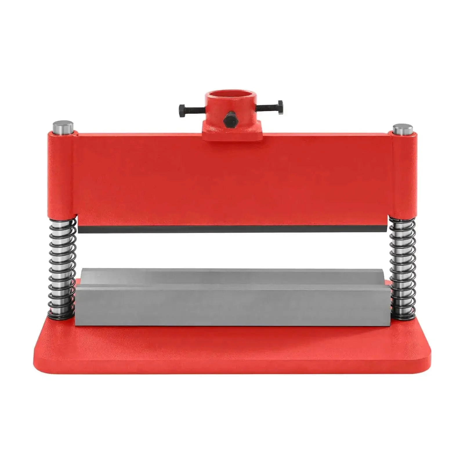 Heavy Duty 12 Inch Press Brake Attachment For 12-20 Ton Hydraulic Shop Presses Built Tough Metal Bending Tool Kit For Sheet Metal 90 Degree Bends 12 Inch Bend Length Three Sixteenth Inch Thickness Red - Image 8