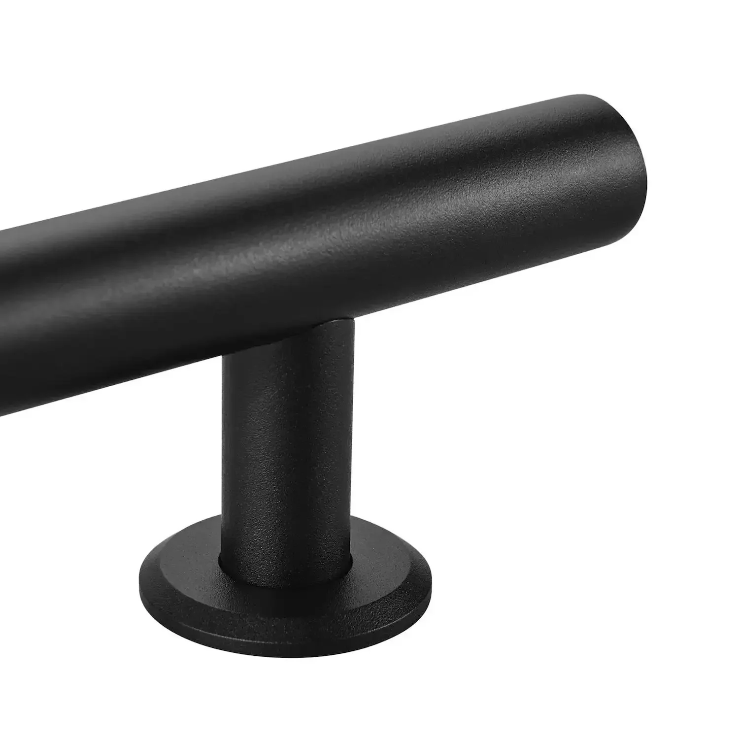 Heavy Duty 12 Inch Pull And Flush Barn Door Handle Set, Tough As Nails Matte Black With Ultra Thin Backplate, Fits Doors Up To Two And Three Eighths Inches, Sliding Barn Door Hardware Pack Of 2 - Image 3