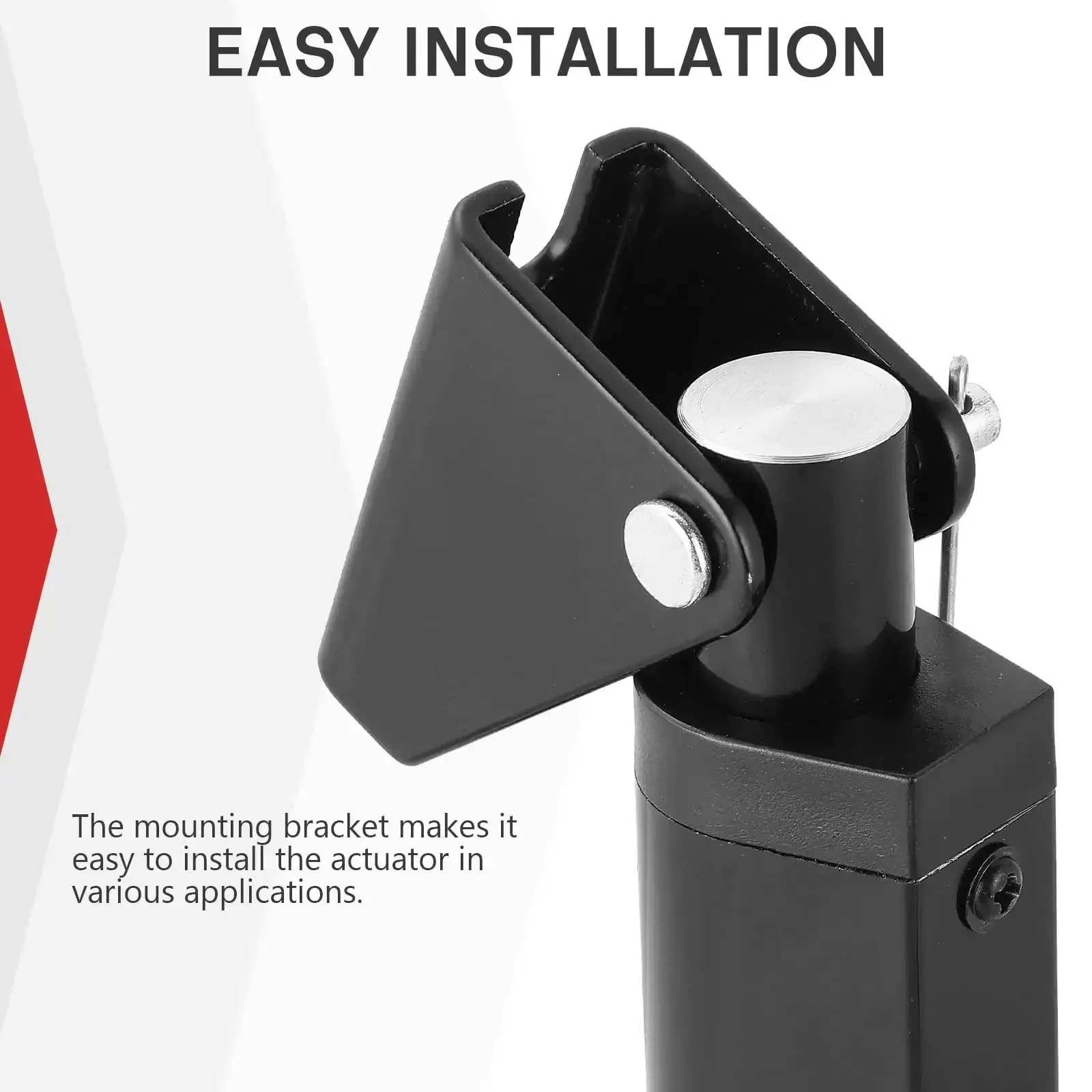 Heavy-Duty 12V Linear Actuator With 300mm Stroke And Mounting Bracket, 900N Lift At 0.39in/s, Extends 720mm, Retracts 420mm, Ideal For Recliners, TV Lifts, Tables, Massage Chairs, Electric Sofas, And Home Automation - Image 3