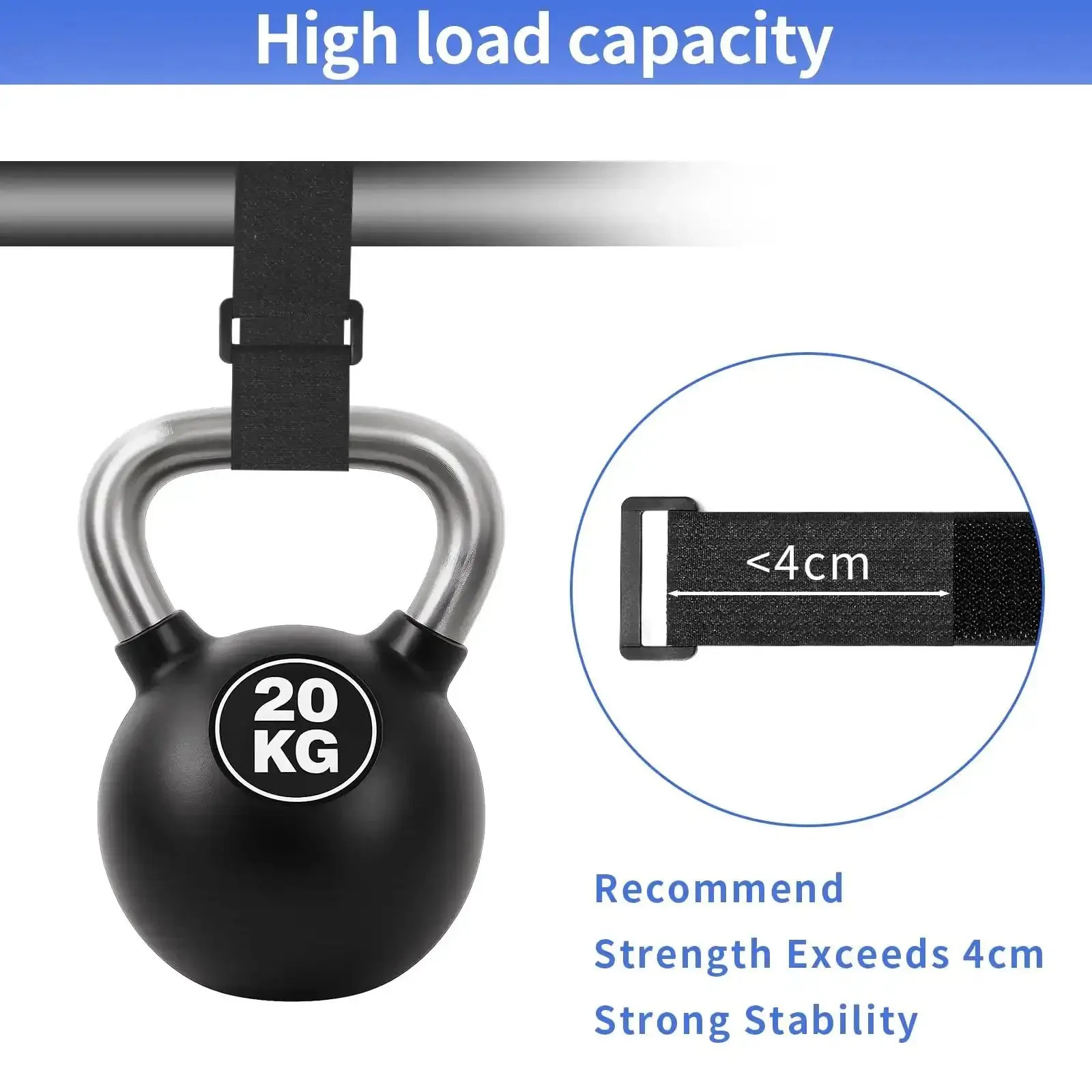Heavy Duty 1.5 Inch By 20 Foot Cinch Straps Nylon With 25 Buckles Cut To Length Reusable Black Hook And Loop Cable Ties For Easy Storage And Cord Organizer Keeps Gear Secure On The Road - Image 9