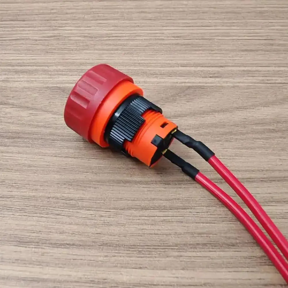 Heavy Duty 16mm Metal Emergency Stop Push Button Switch Latching SP 250V 10A Beefy Stainless Steel 0.63in Mounting Hole Push To Stop Release To Start Normally Closed - Image 3