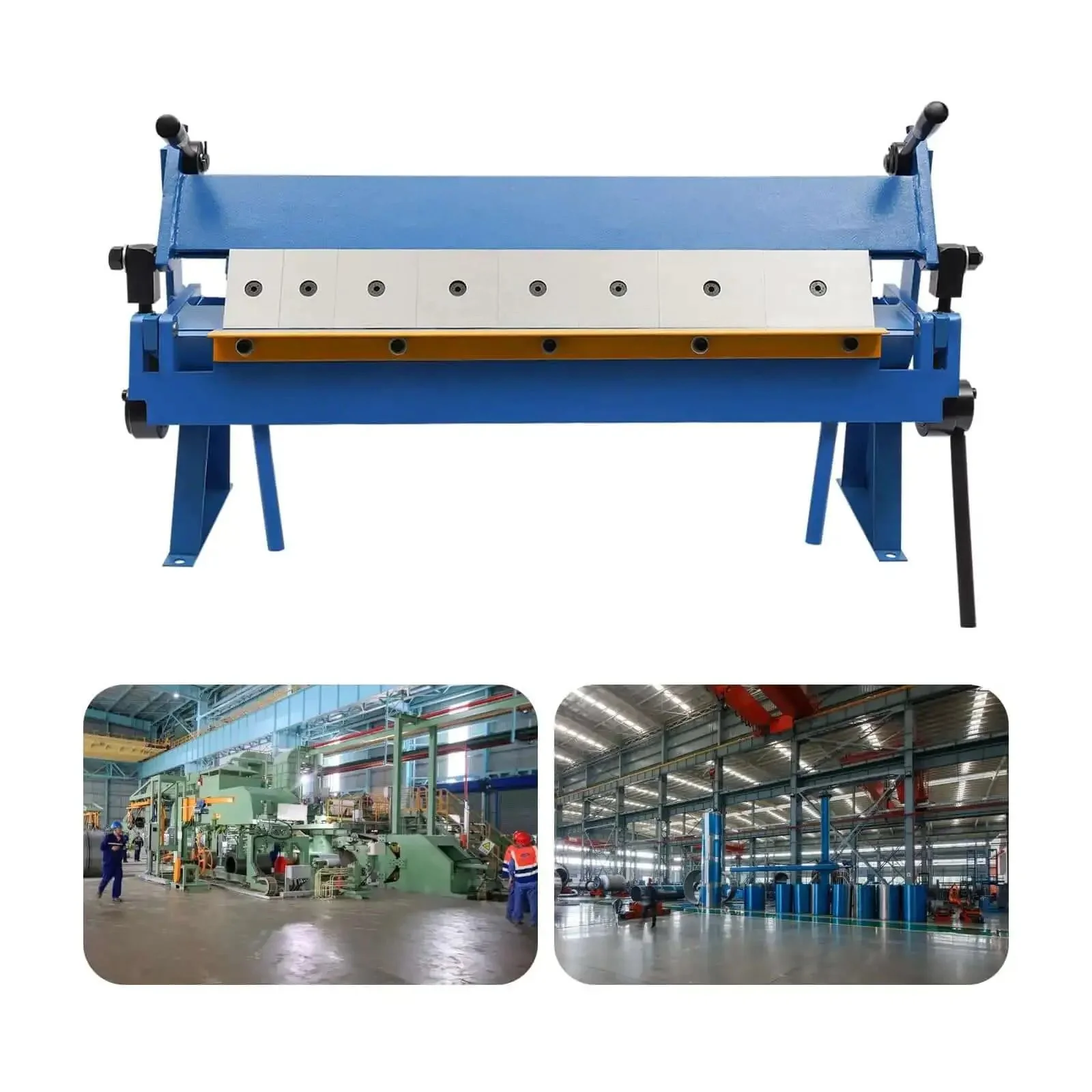 Heavy Duty 24 Inch Pan And Box Sheet Metal Brake With Removable Fingers For Precise Bends Durable Steel Pan And Box Brake Bender Adjustable 0 To 135 Degree Angle Ideal For Shop Garage And DIY Metalworking - Image 7
