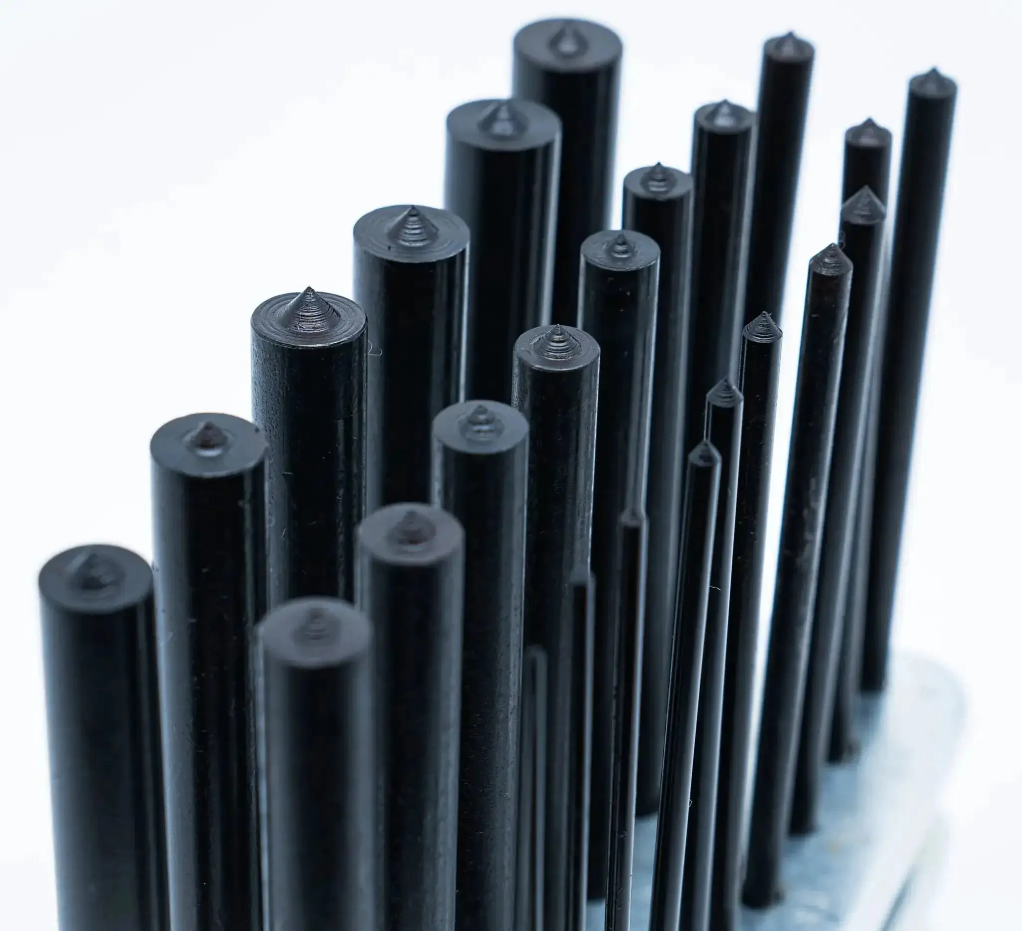 Heavy Duty 25 Piece Transfer Punch Set From 1mm To 13mm By 0.5mm Increments, 125mm Long, Heat Treated Tempered Tool Steel With Black Oxide Finish, A Workhorse For Woodworking, Metalworking And Automotive Projects - Image 2
