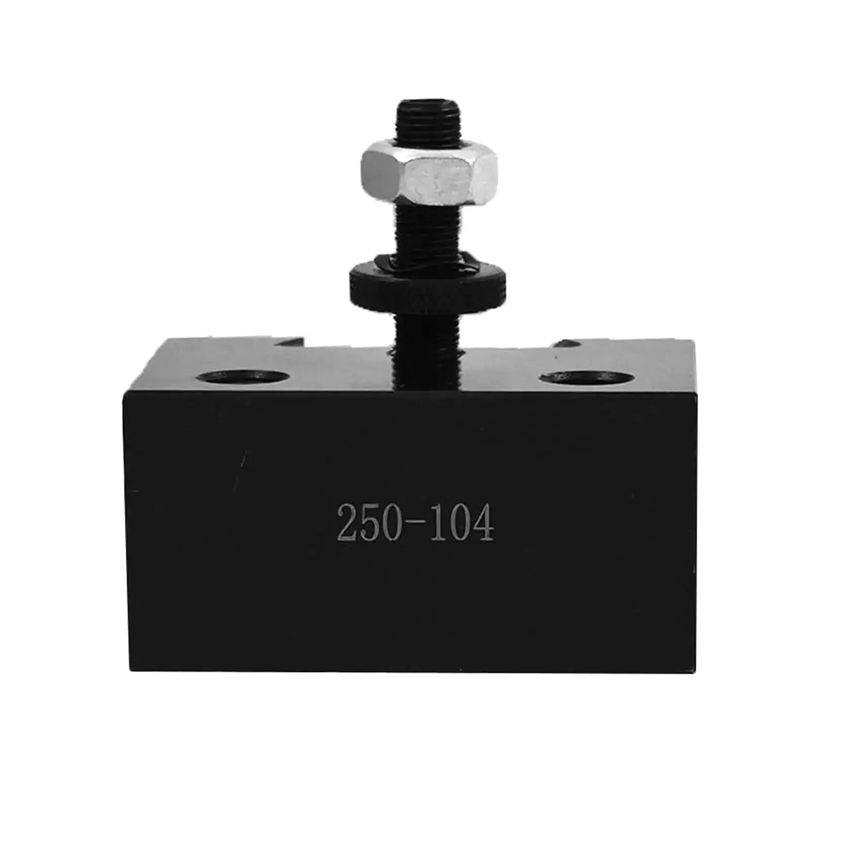 Heavy Duty 250-104 Wedge Type Piston Quick Change Tool Holder For CNC Lathe And Mini Lathe, Durable Steel Tool Post For Turning Tools, Supports Five Eighths And Three Quarters Shank Boring Bars, Easy Tool Change And Precise Tooling